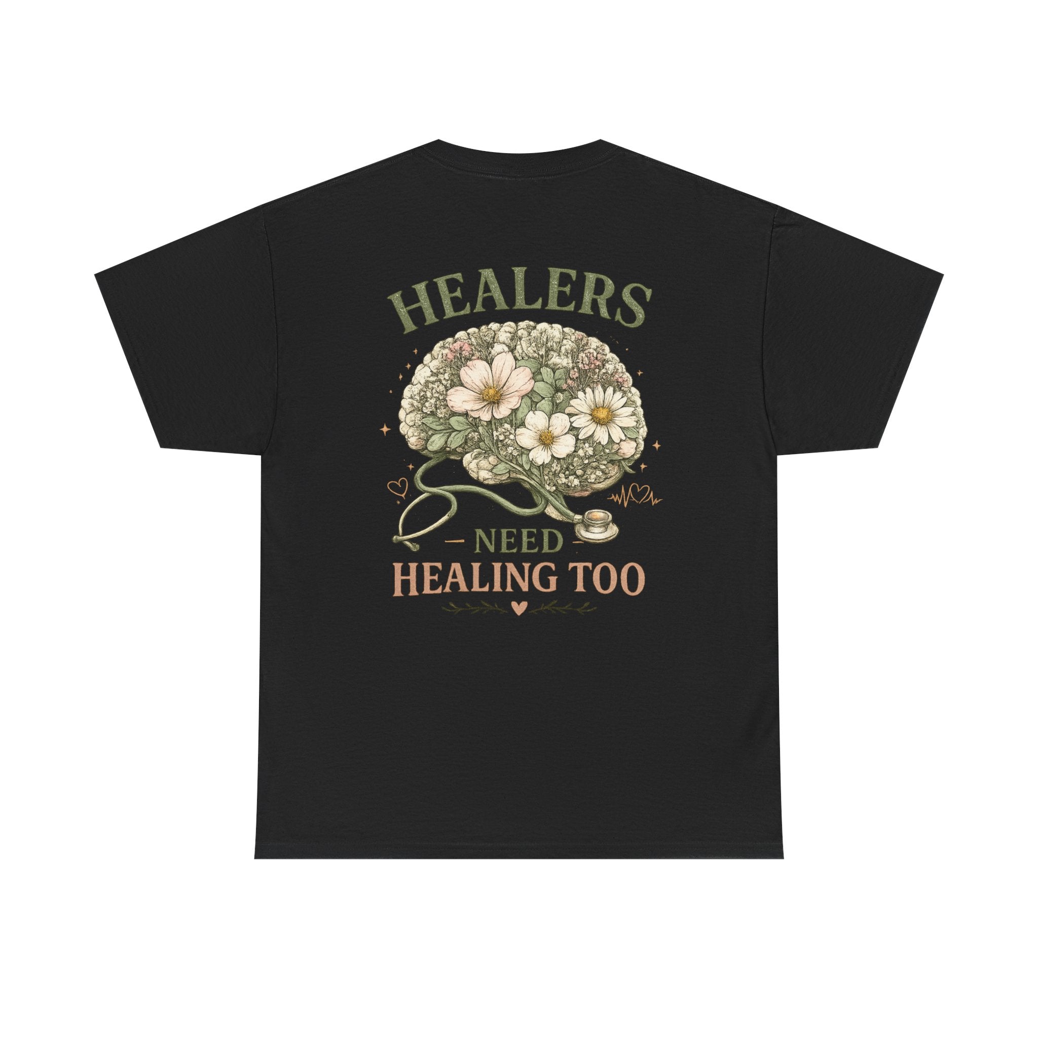 Healers Need Healing Heavy Cotton Tee