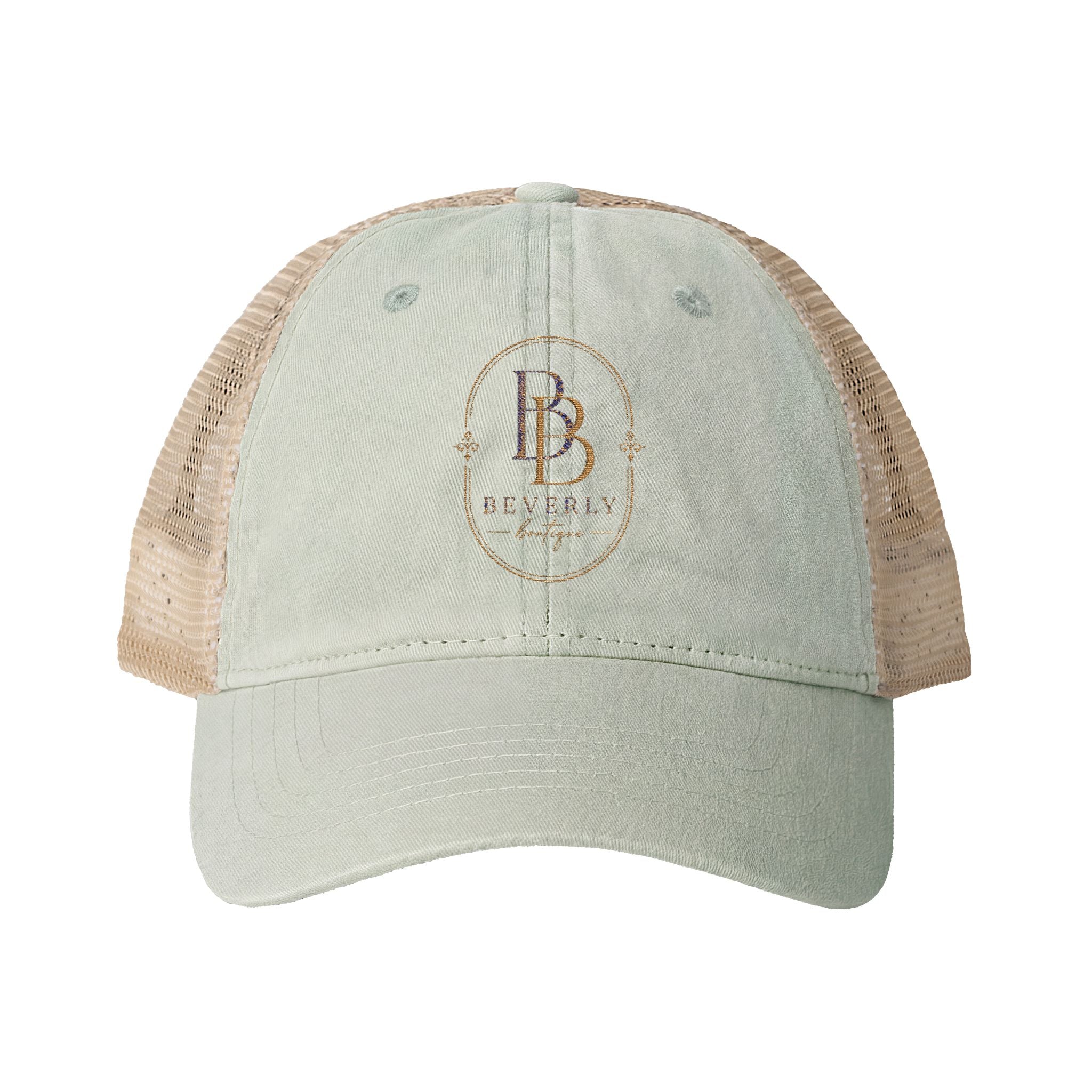 Women's Washed Mesh-Back Cap