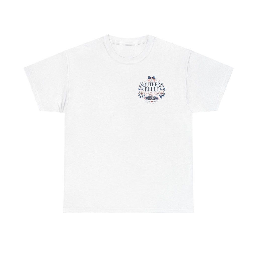 Stars Stripes and Sweet Tea Heavy Cotton Tee