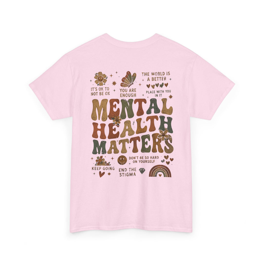 Mental Health Matters Heavy Cotton Tee