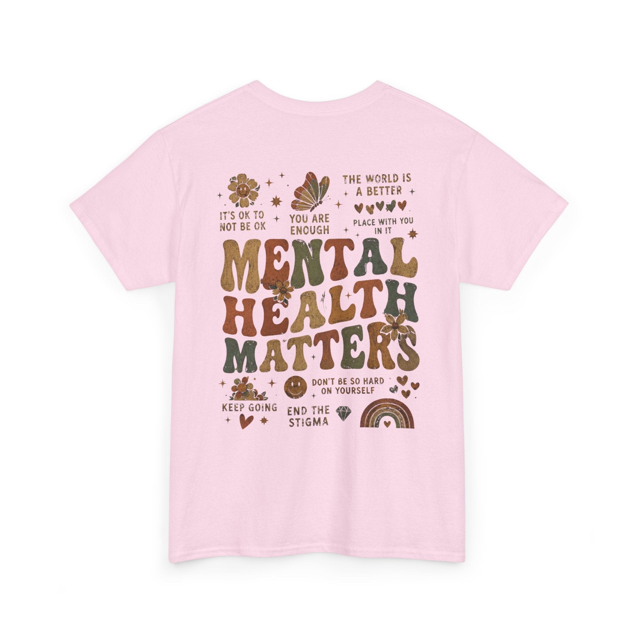 Mental Health Matters Heavy Cotton Tee