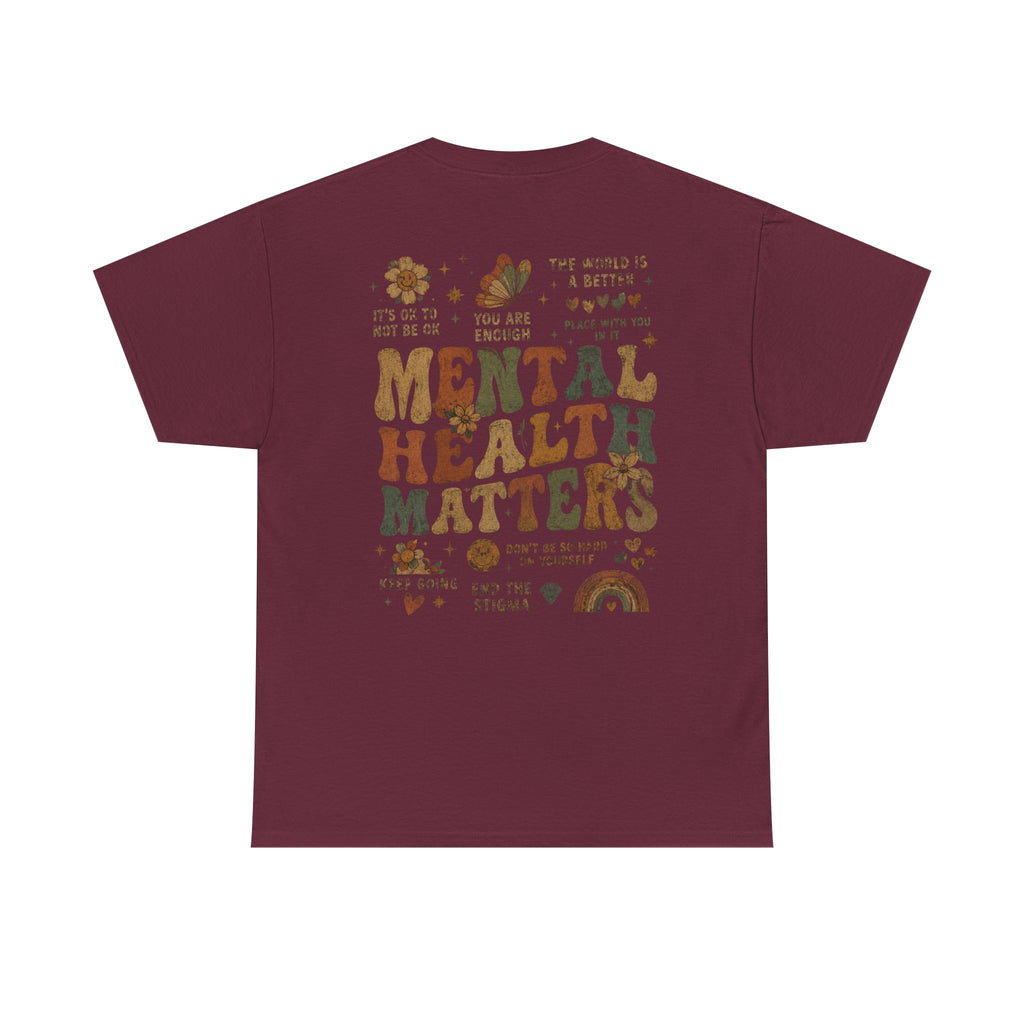 Mental Health Matters Heavy Cotton Tee