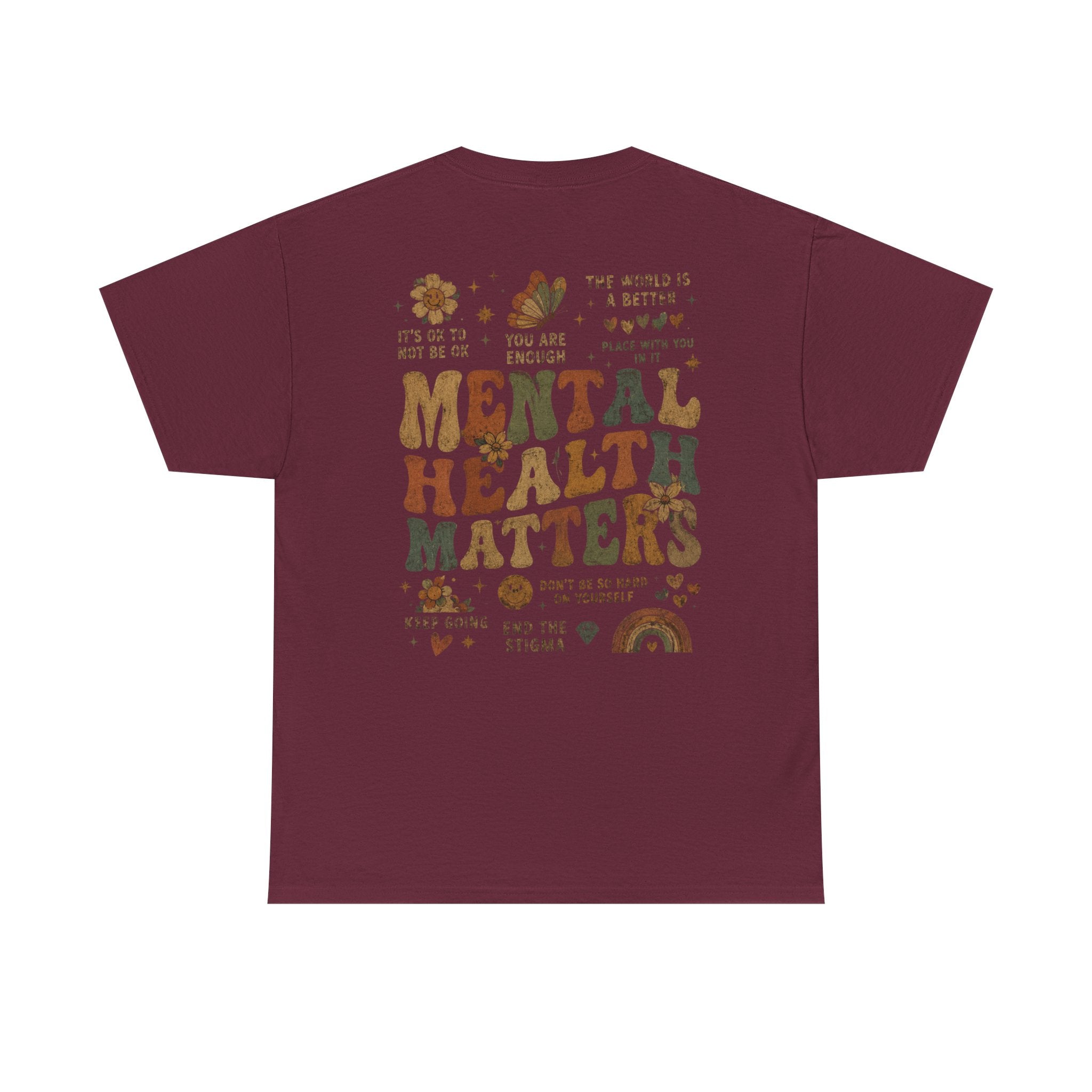Mental Health Matters Heavy Cotton Tee