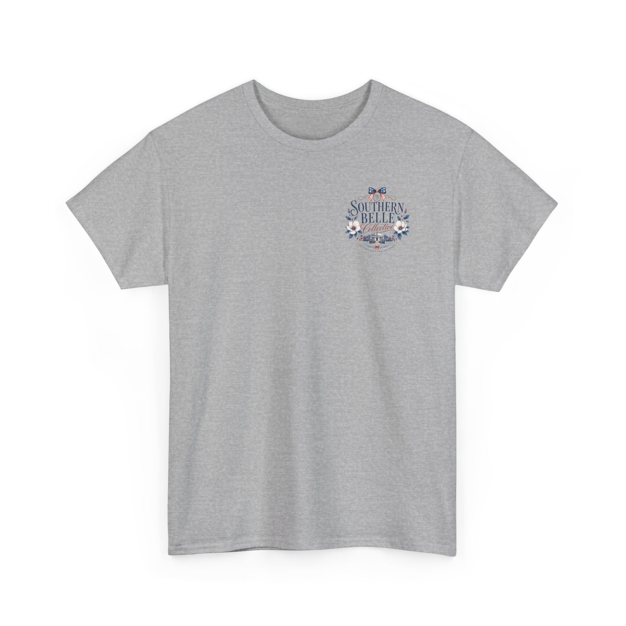 Red White & Quack Heavy Cotton Tee