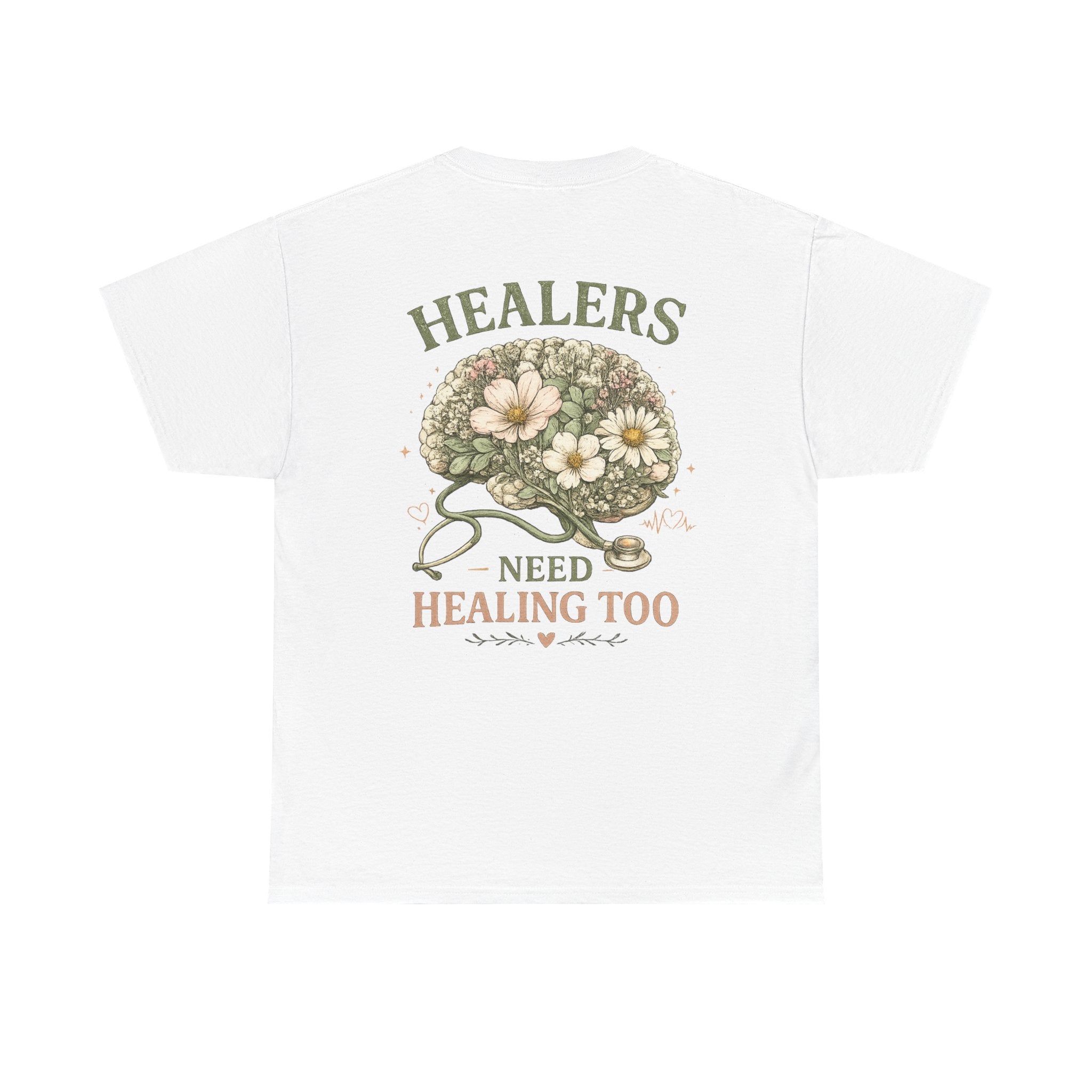 Healers Need Healing Heavy Cotton Tee