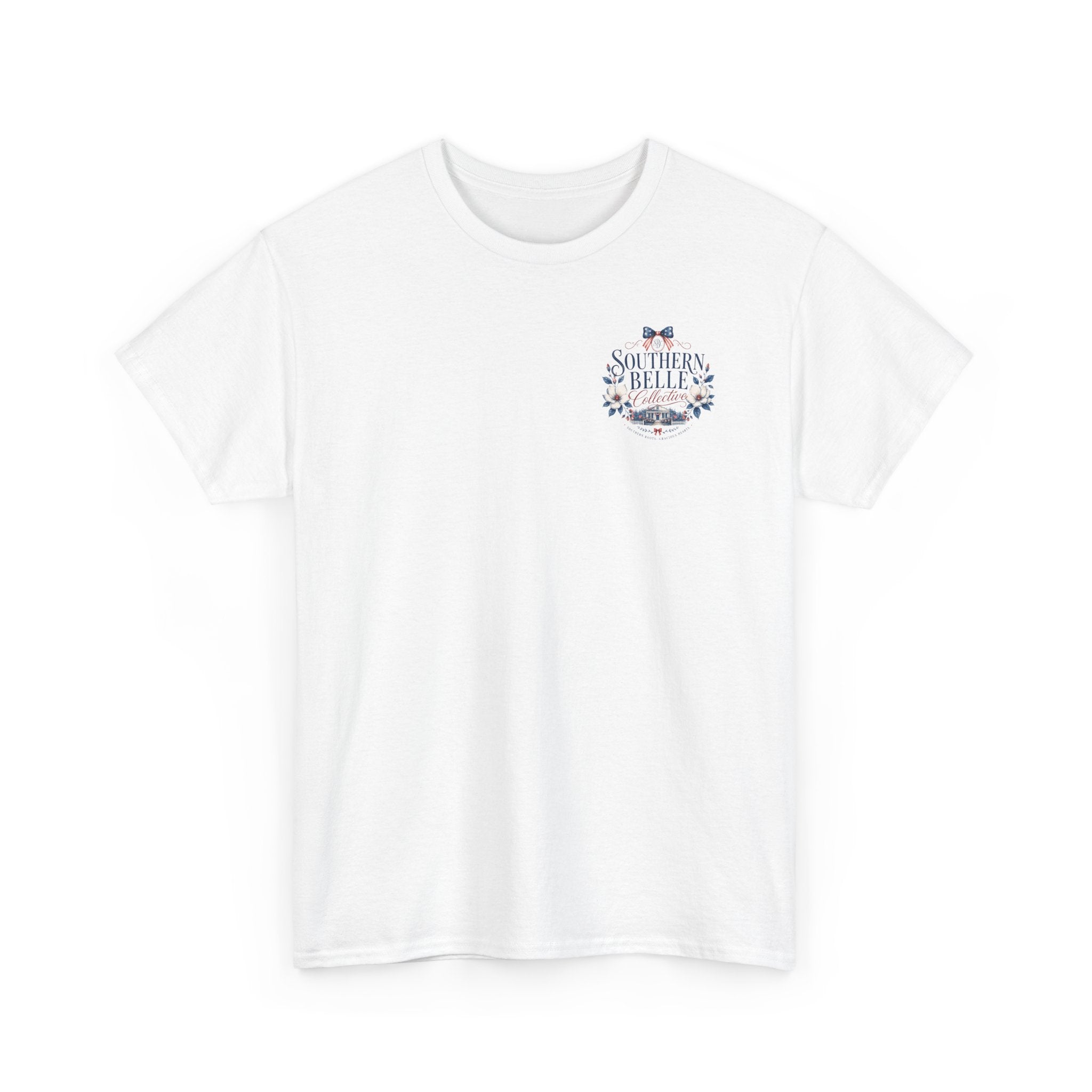 Red White & Quack Heavy Cotton Tee