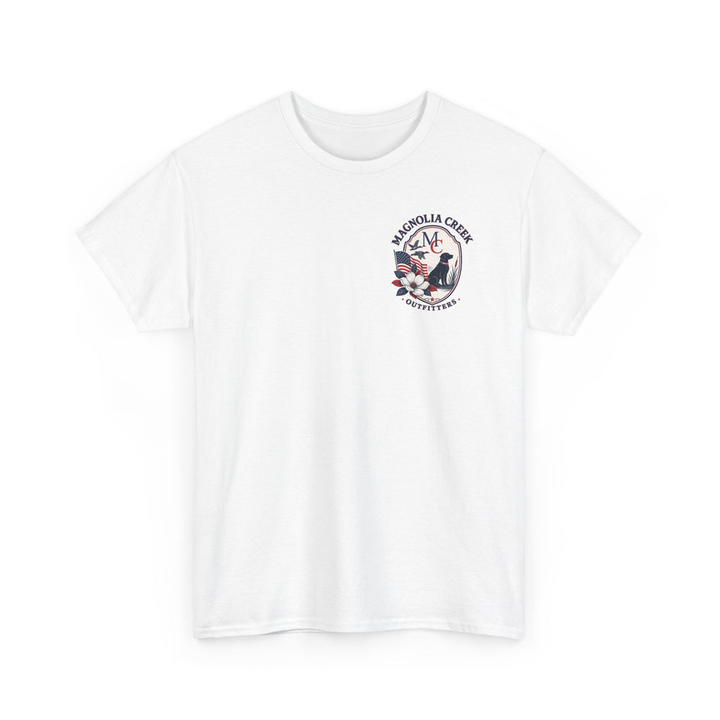 Duck Dogs and Freedom Heavy Cotton Tee