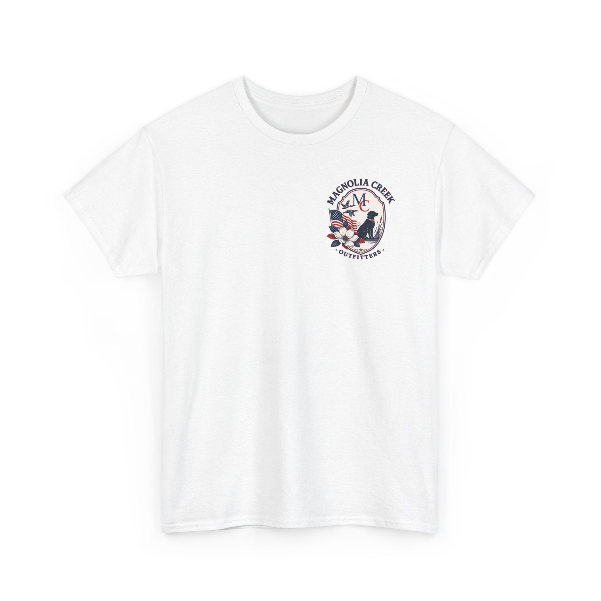 Duck Dogs and Freedom Heavy Cotton Tee