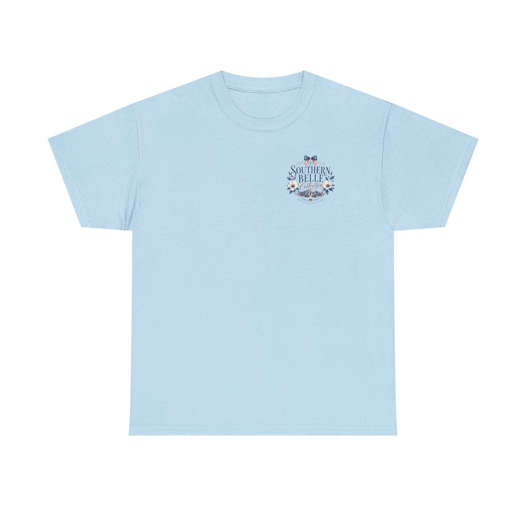 Red White & Quack Heavy Cotton Tee