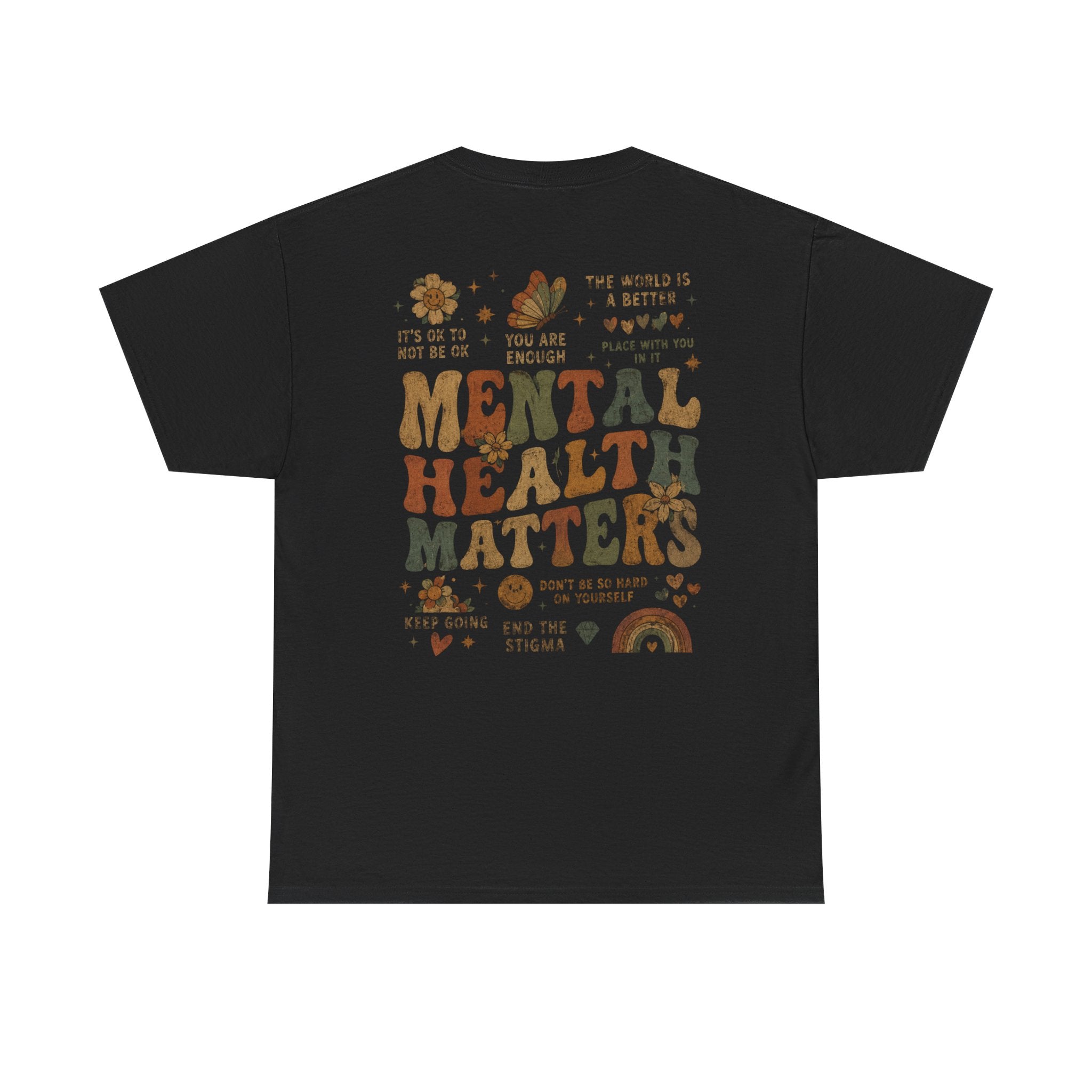 Mental Health Matters Heavy Cotton Tee