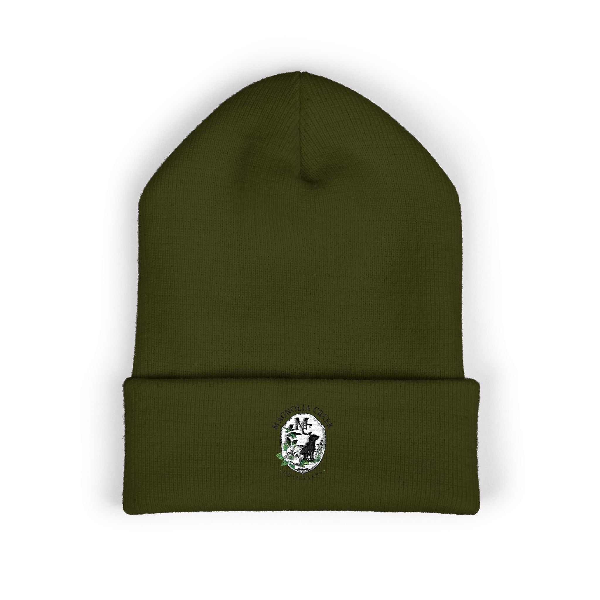 Classic Magnolia Creek Cuffed Beanie (Embroidery)