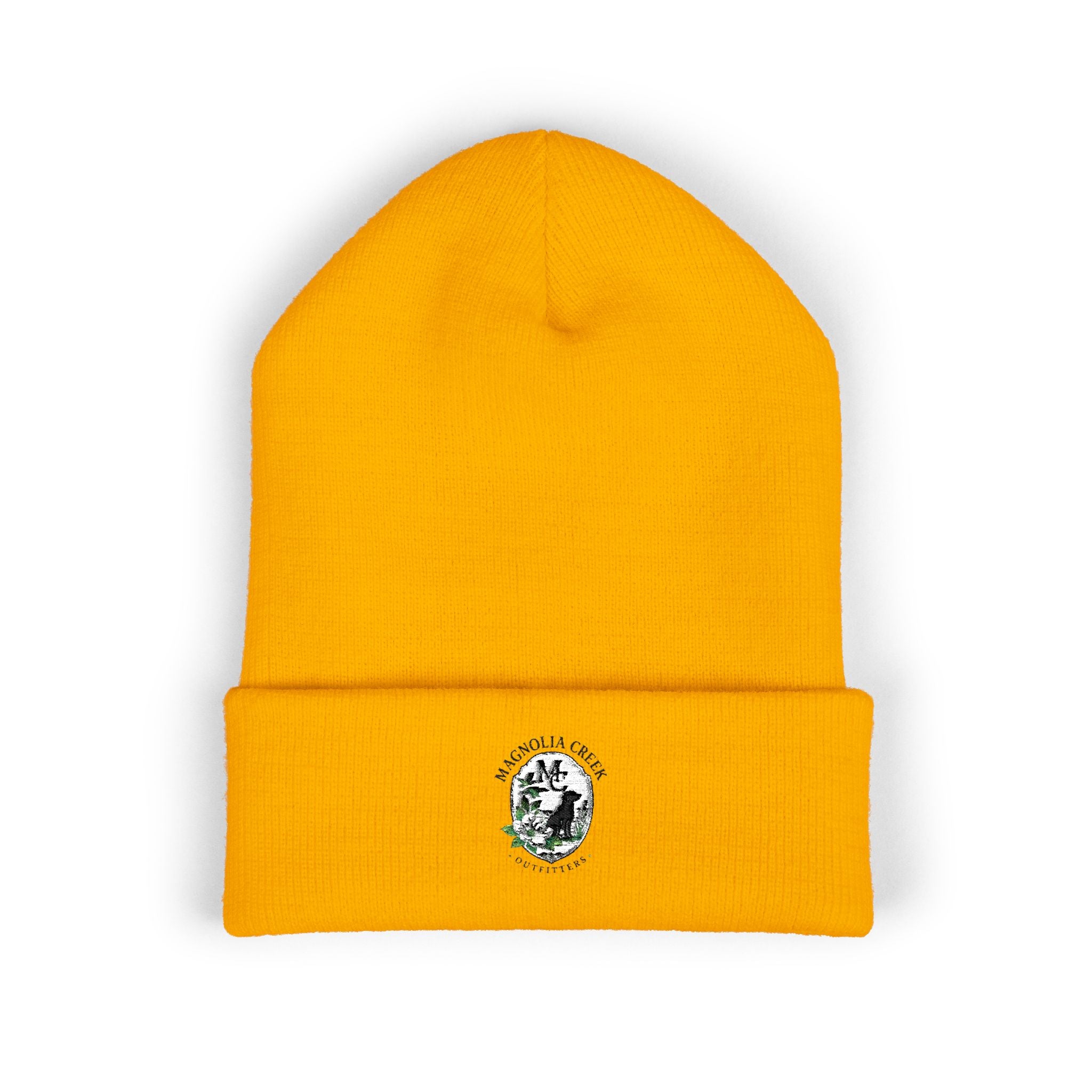 Classic Magnolia Creek Cuffed Beanie (Embroidery)