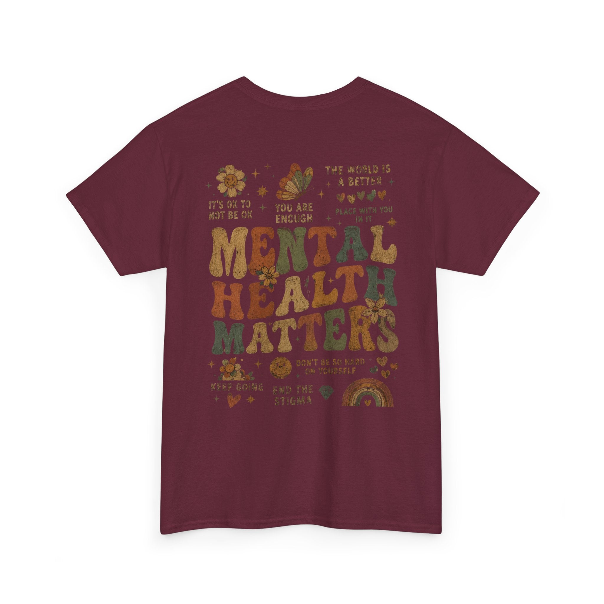 Mental Health Matters Heavy Cotton Tee