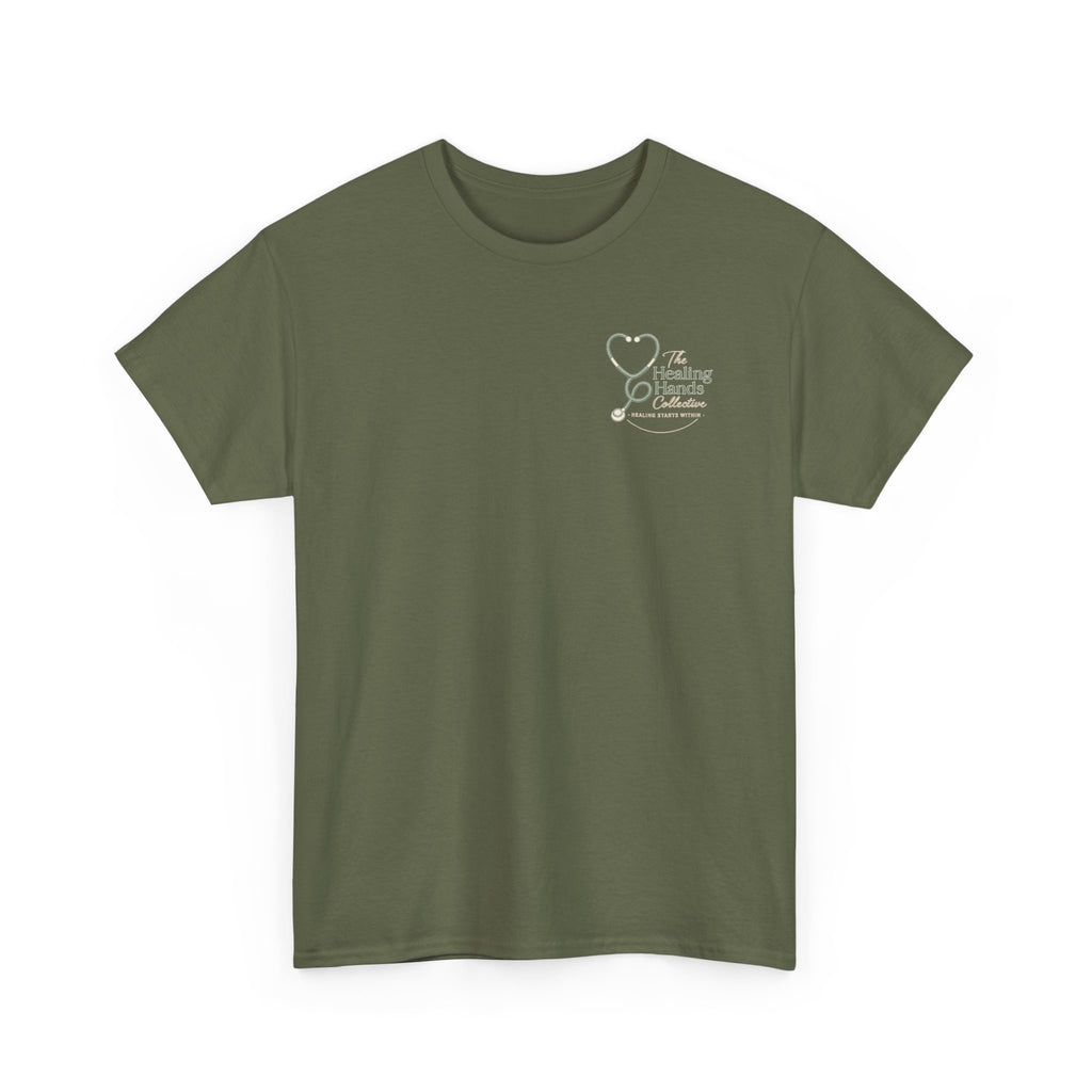 Caffeine & Determination Heavy Cotton Tee