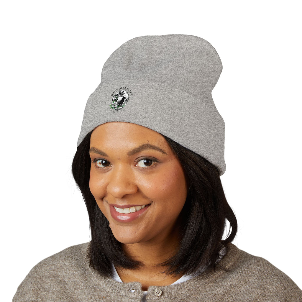 Classic Magnolia Creek Cuffed Beanie (Embroidery)