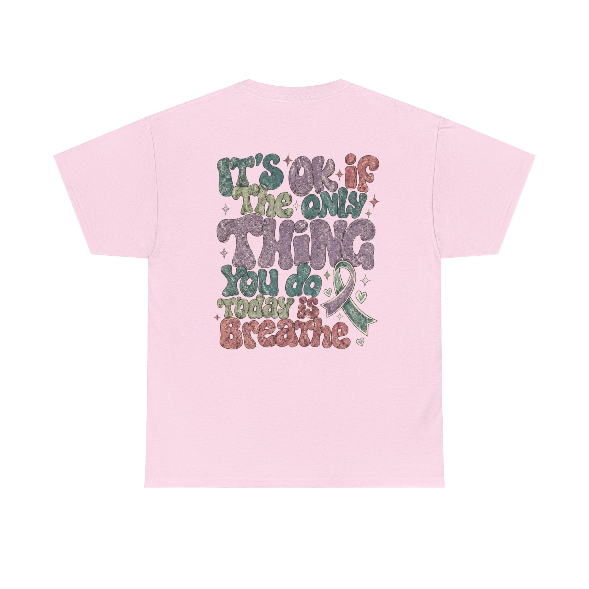 It Ok Breathe Heavy Cotton Tee
