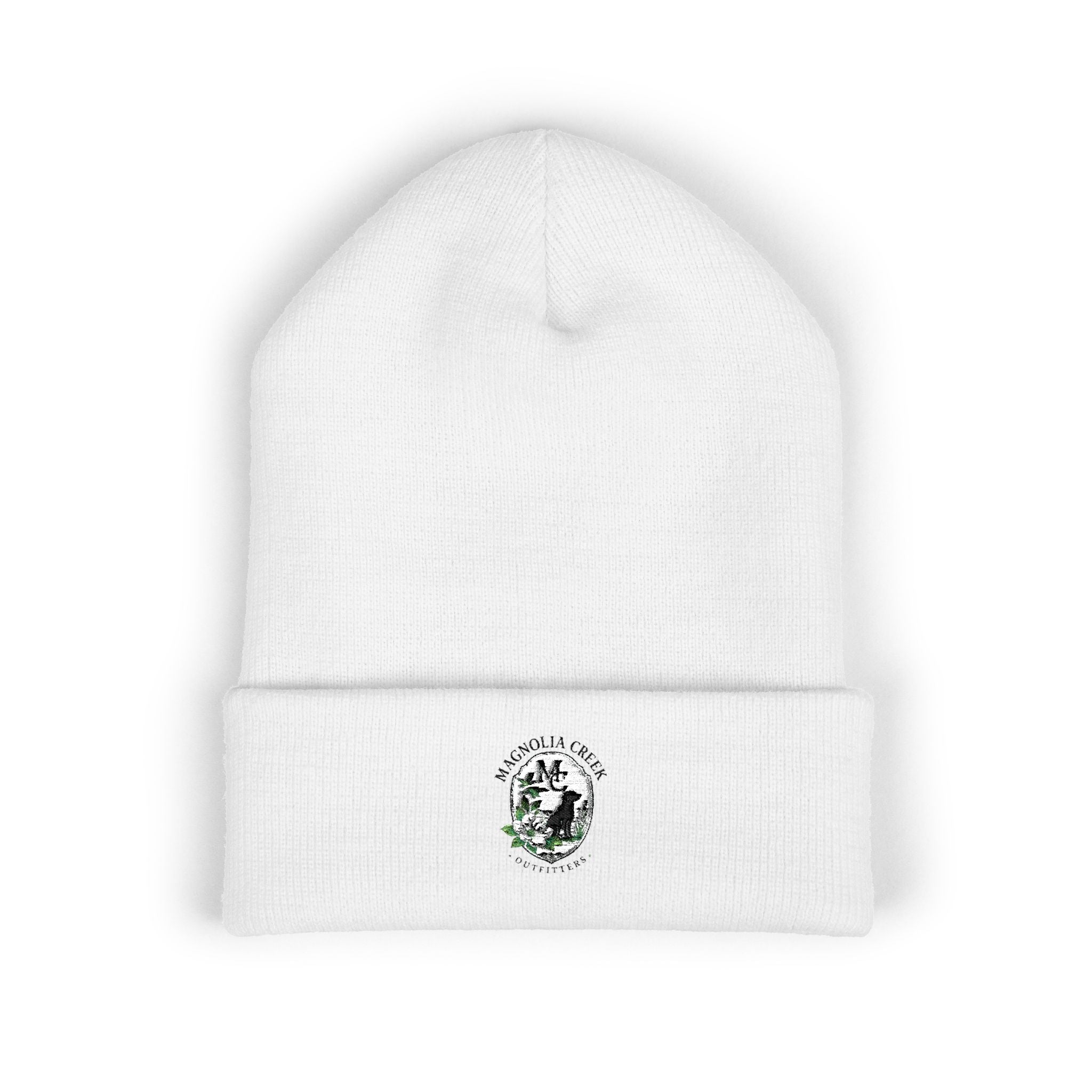 Classic Magnolia Creek Cuffed Beanie (Embroidery)