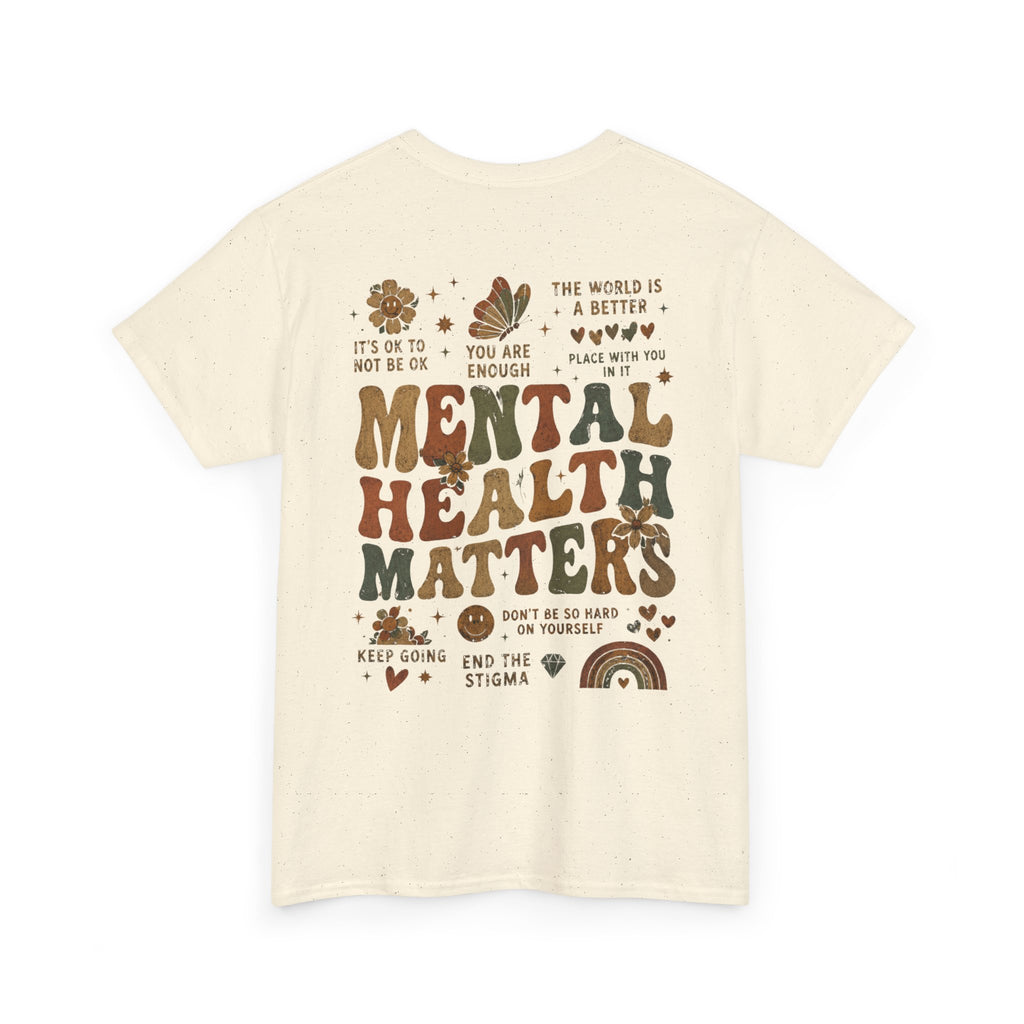 Mental Health Matters Heavy Cotton Tee