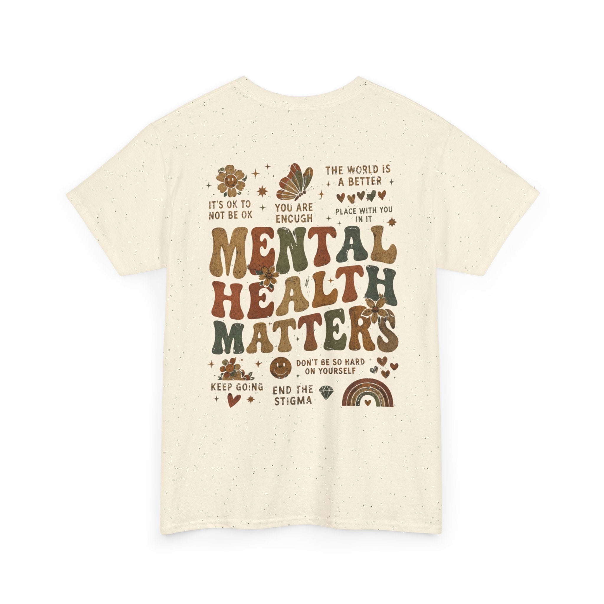 Mental Health Matters Heavy Cotton Tee