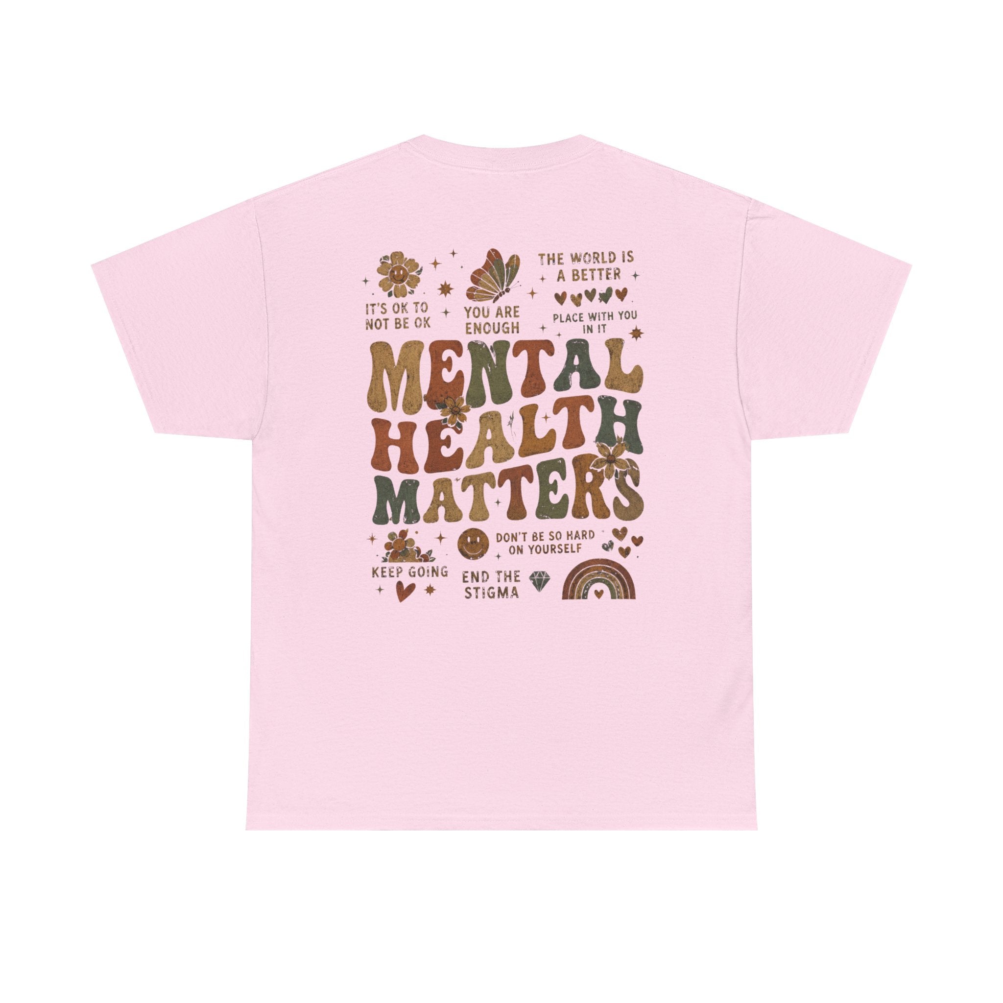 Mental Health Matters Heavy Cotton Tee