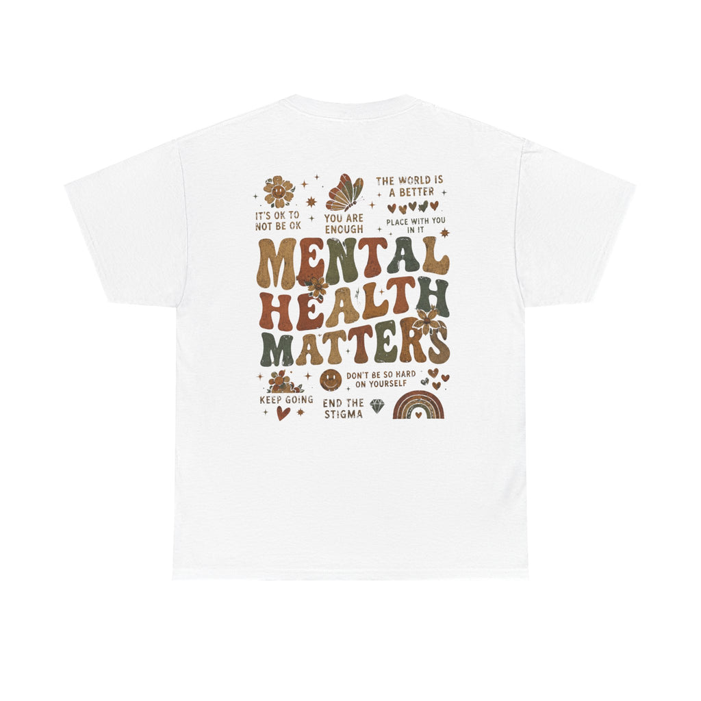 Mental Health Matters Heavy Cotton Tee