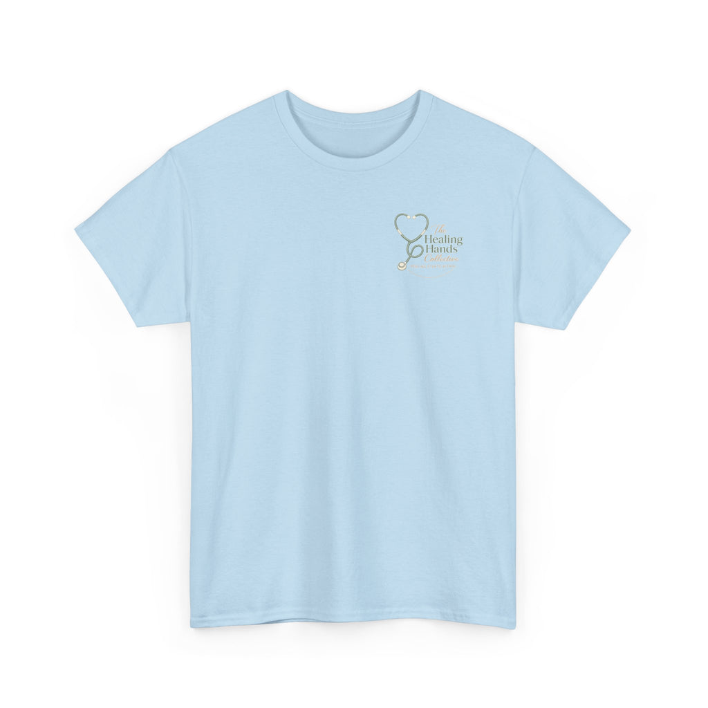 Fueled By Coffee and Care Heavy Cotton Tee