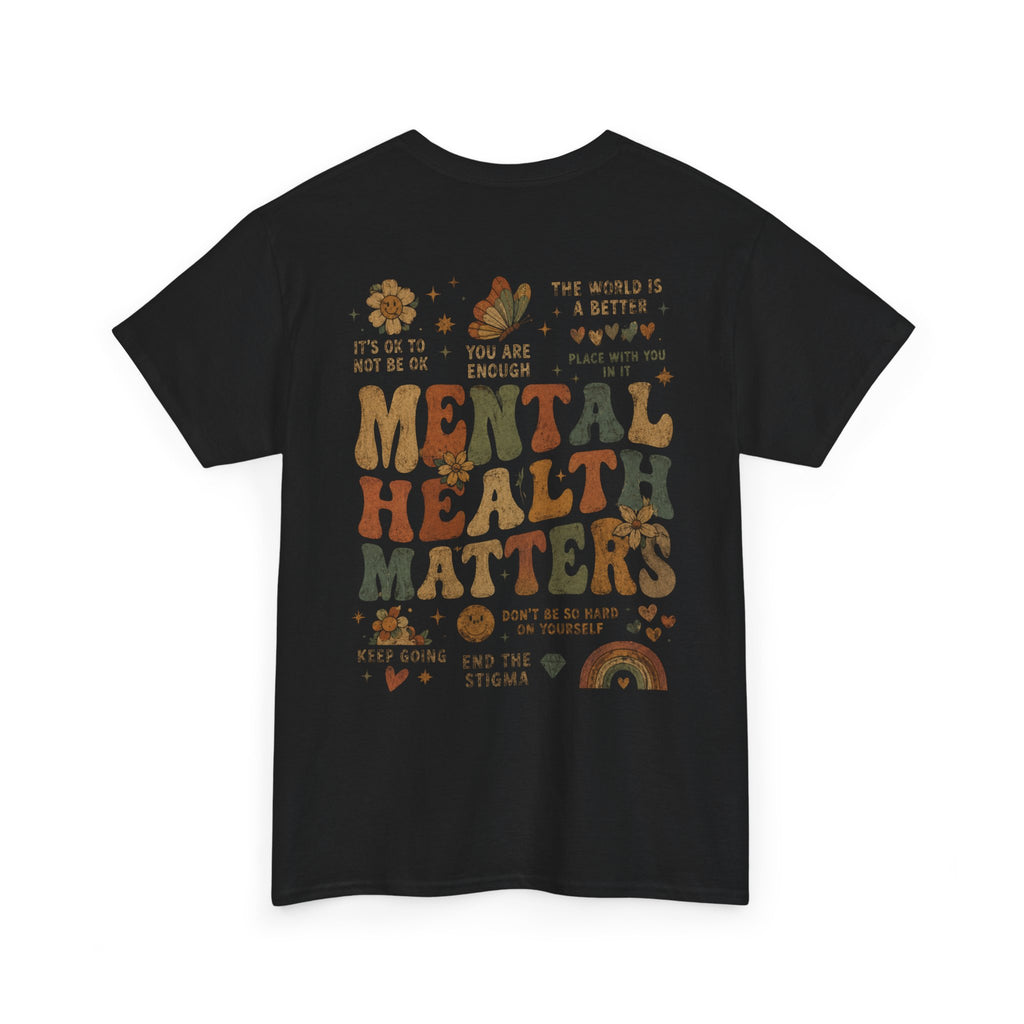 Mental Health Matters Heavy Cotton Tee