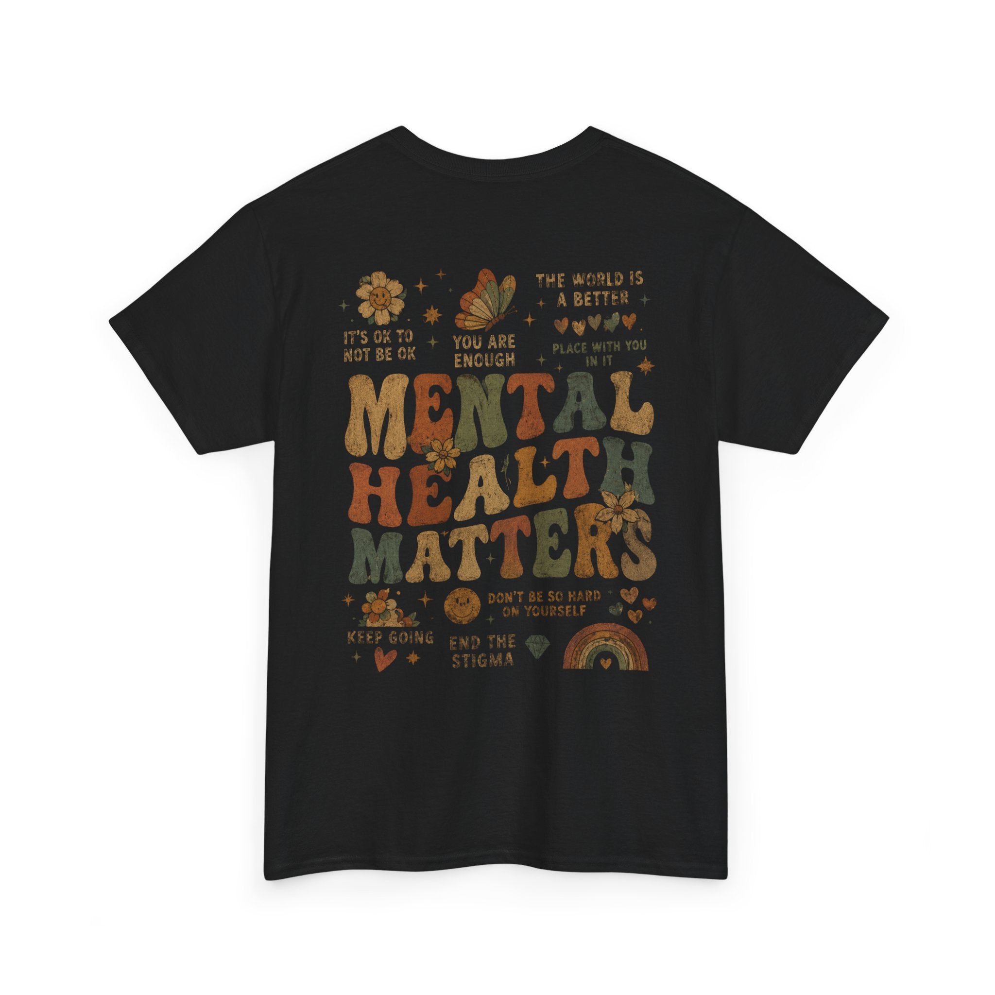 Mental Health Matters Heavy Cotton Tee
