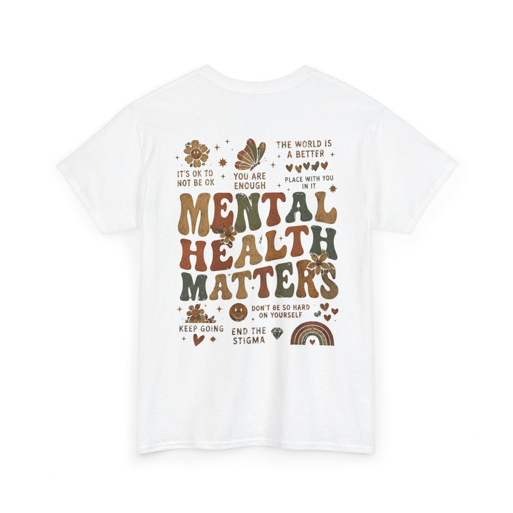 Mental Health Matters Heavy Cotton Tee