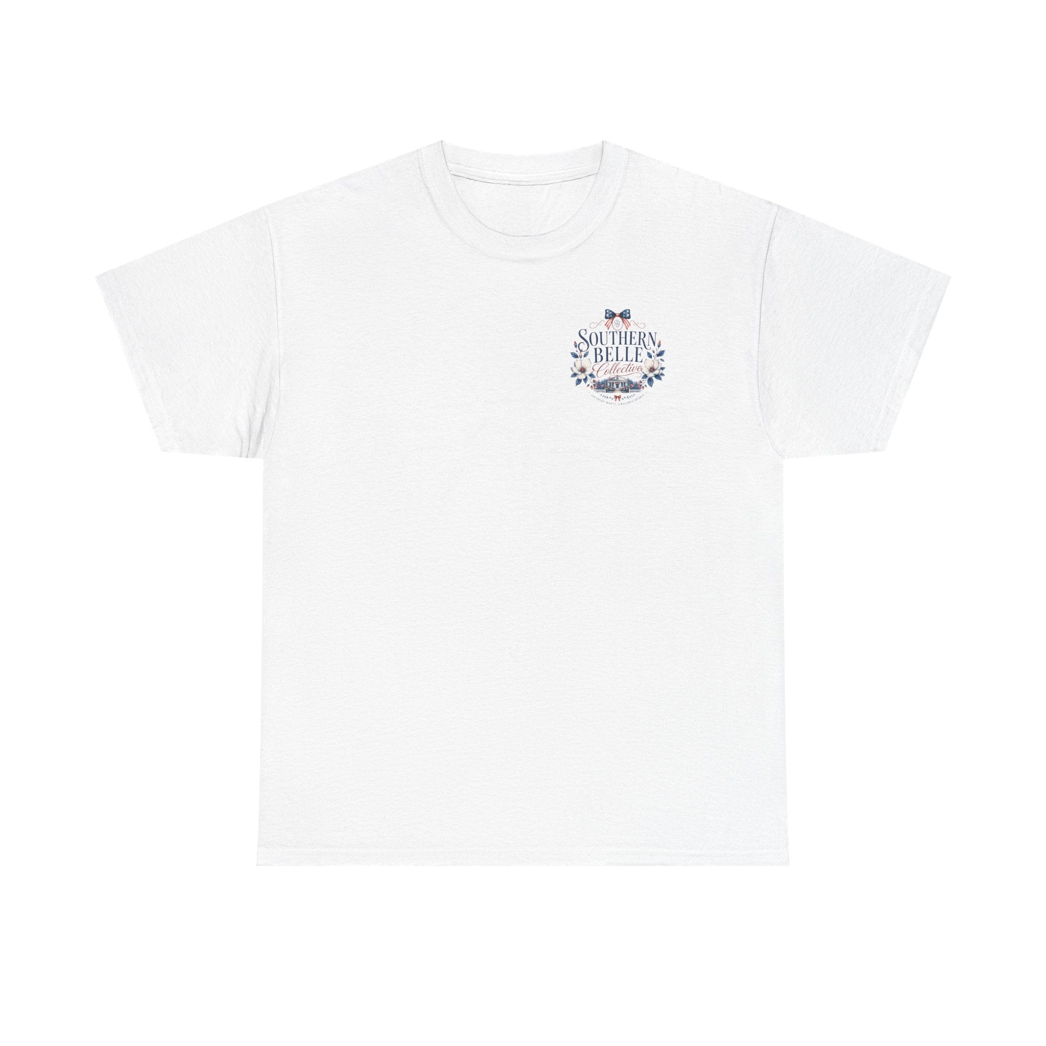 Red White & Quack Heavy Cotton Tee
