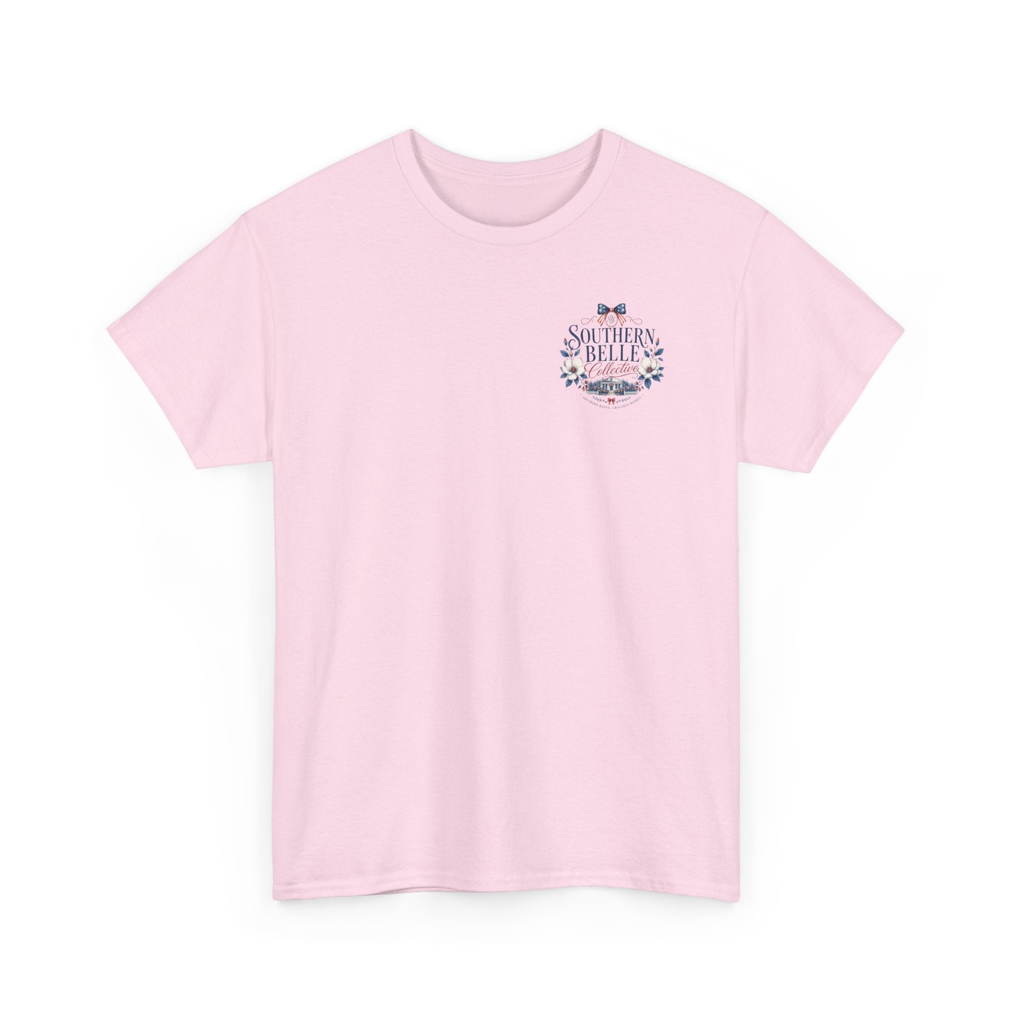 Red White & Quack Heavy Cotton Tee