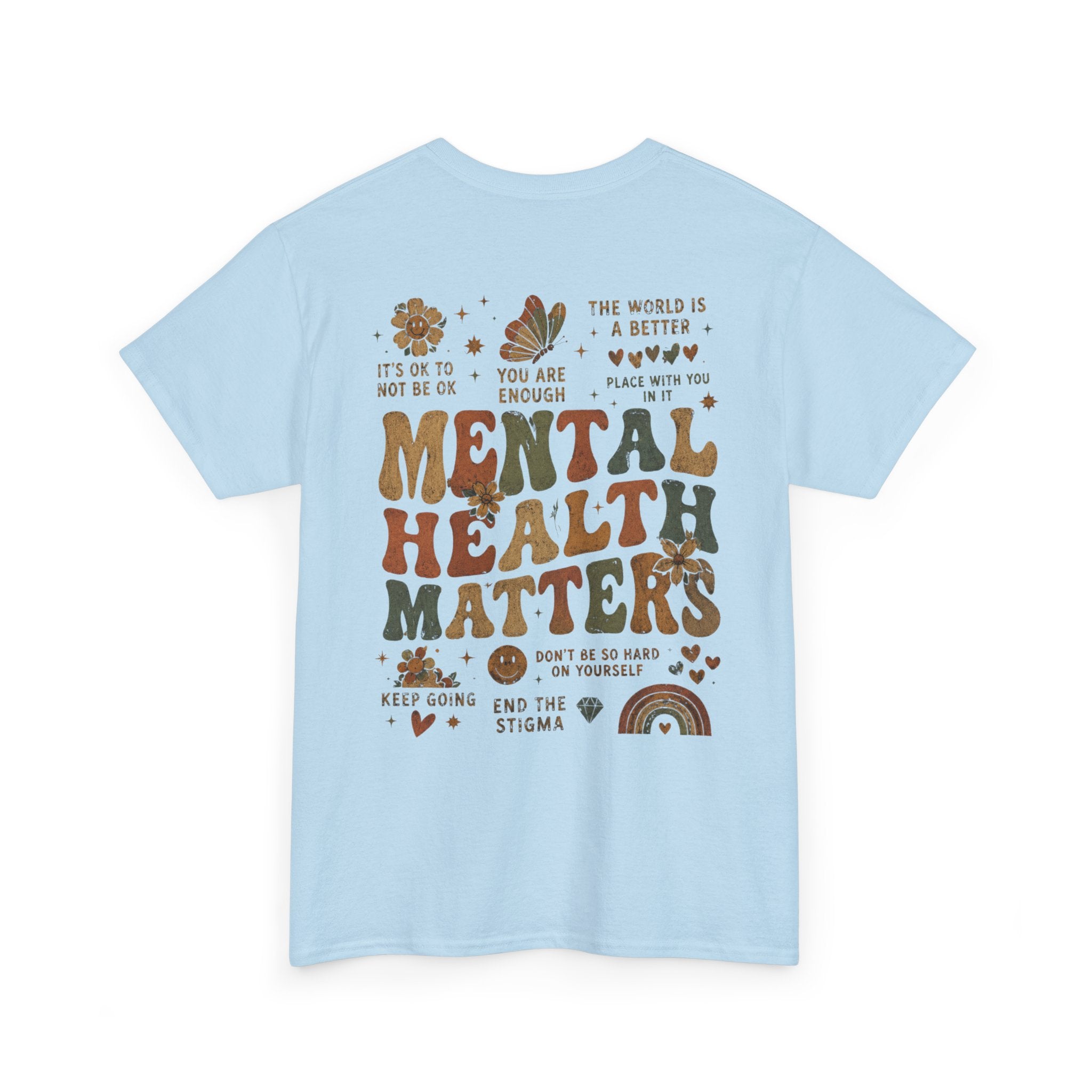 Mental Health Matters Heavy Cotton Tee