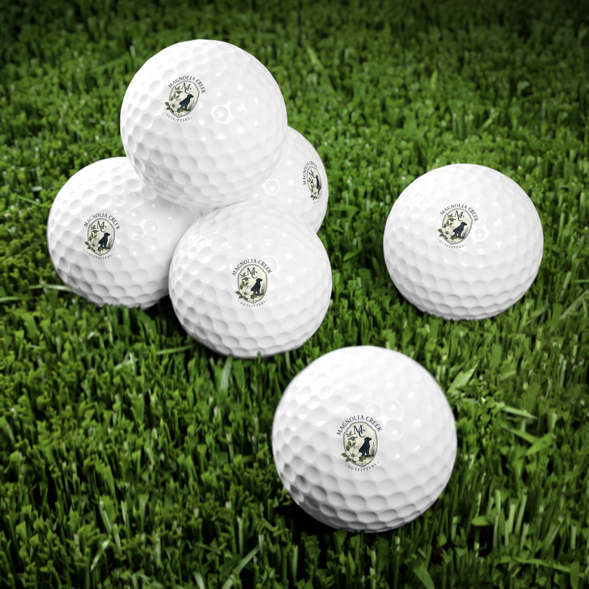 Magnolia Creek Golf Balls, 6pcs