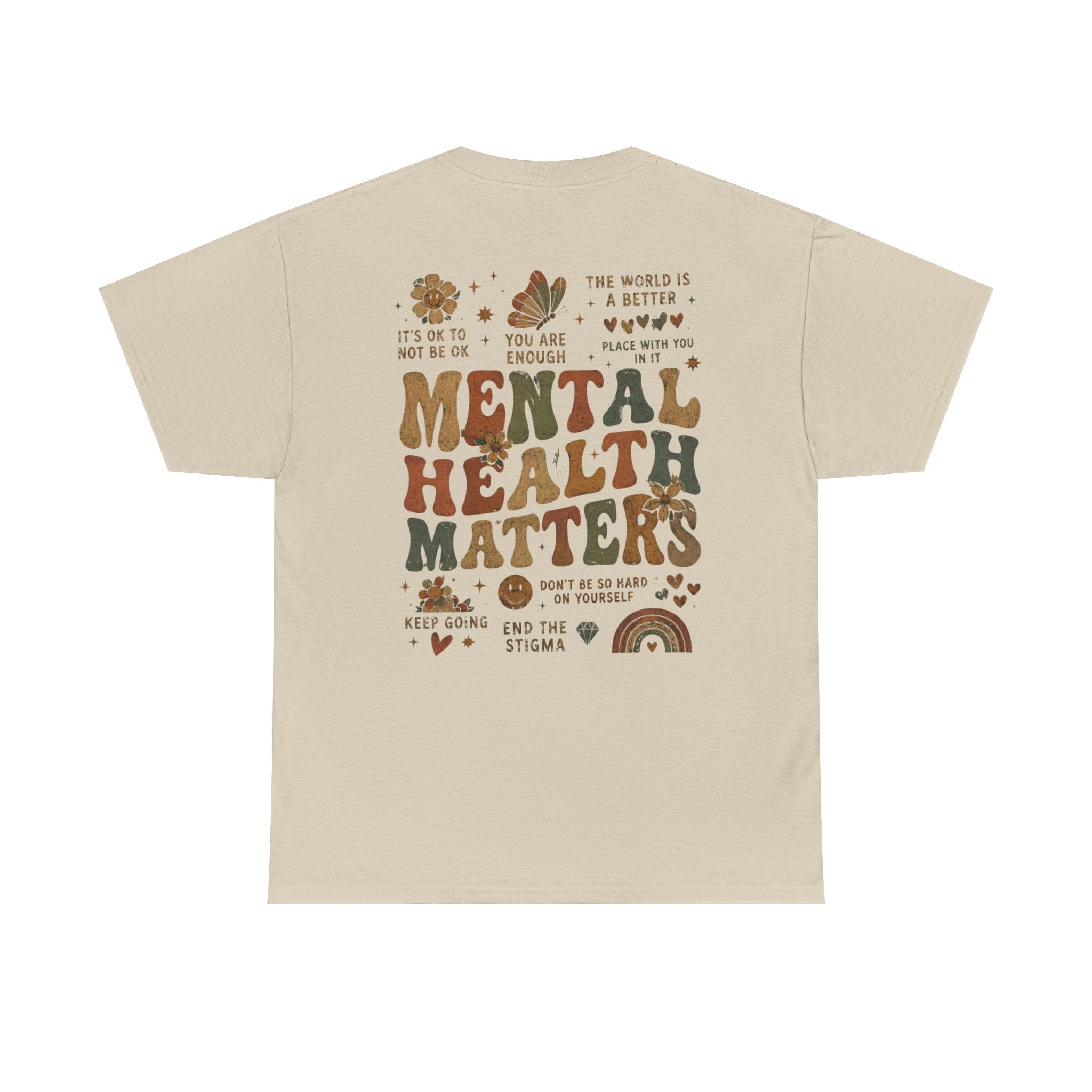 Mental Health Matters Heavy Cotton Tee