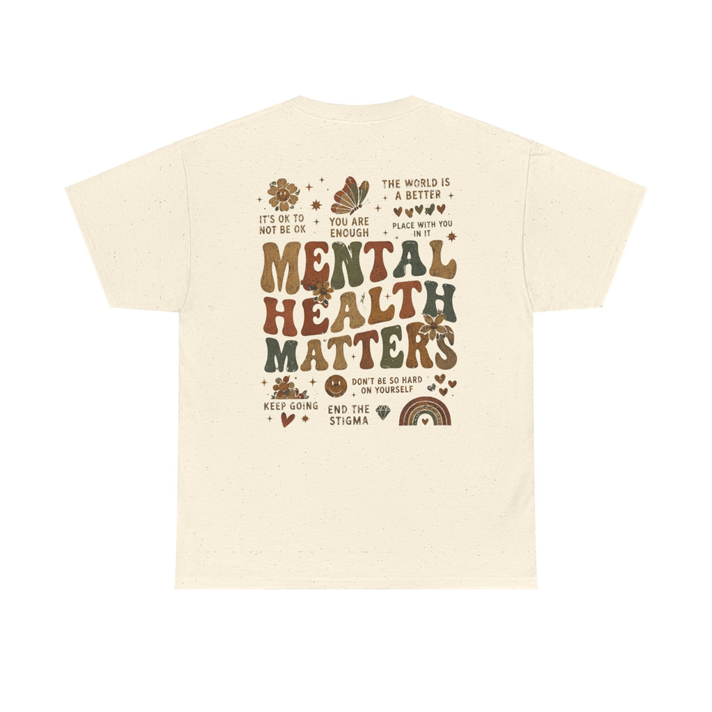 Mental Health Matters Heavy Cotton Tee