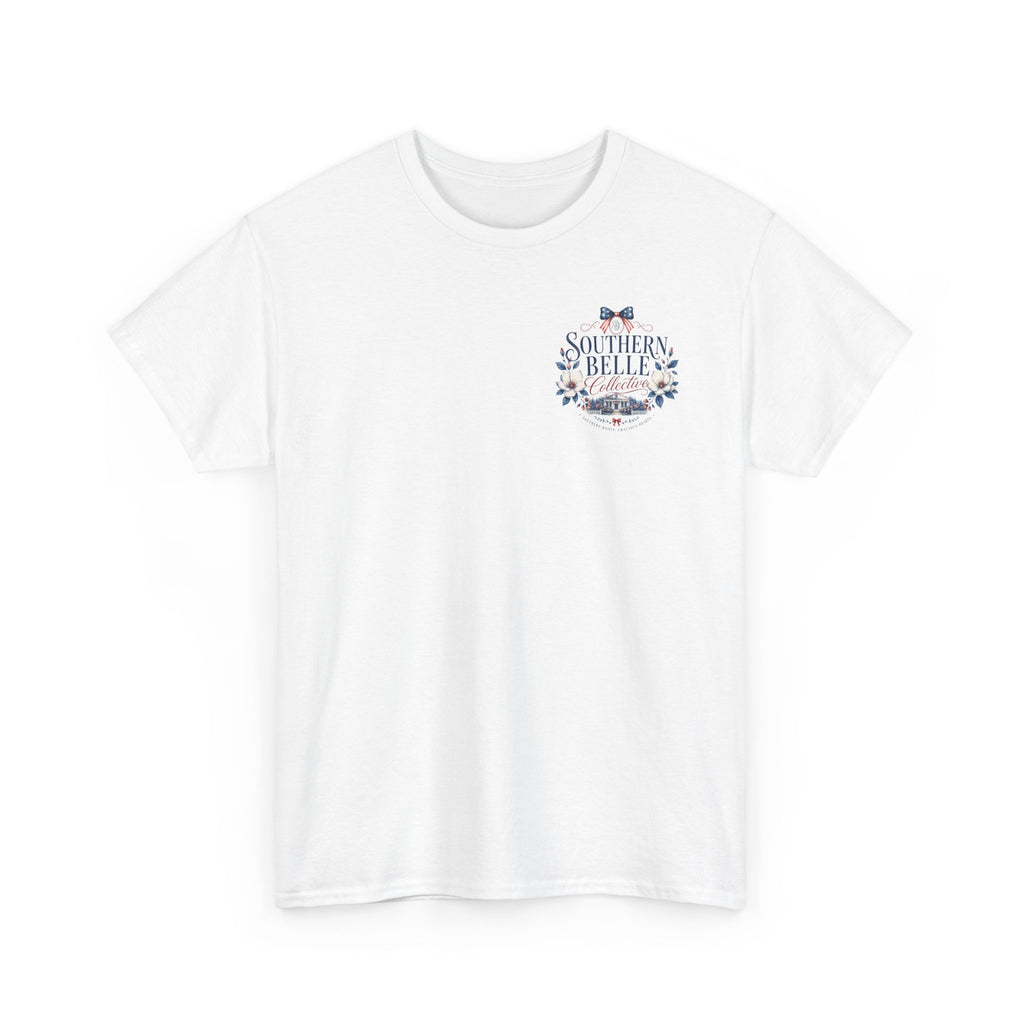 Stars Stripes and Sweet Tea Heavy Cotton Tee
