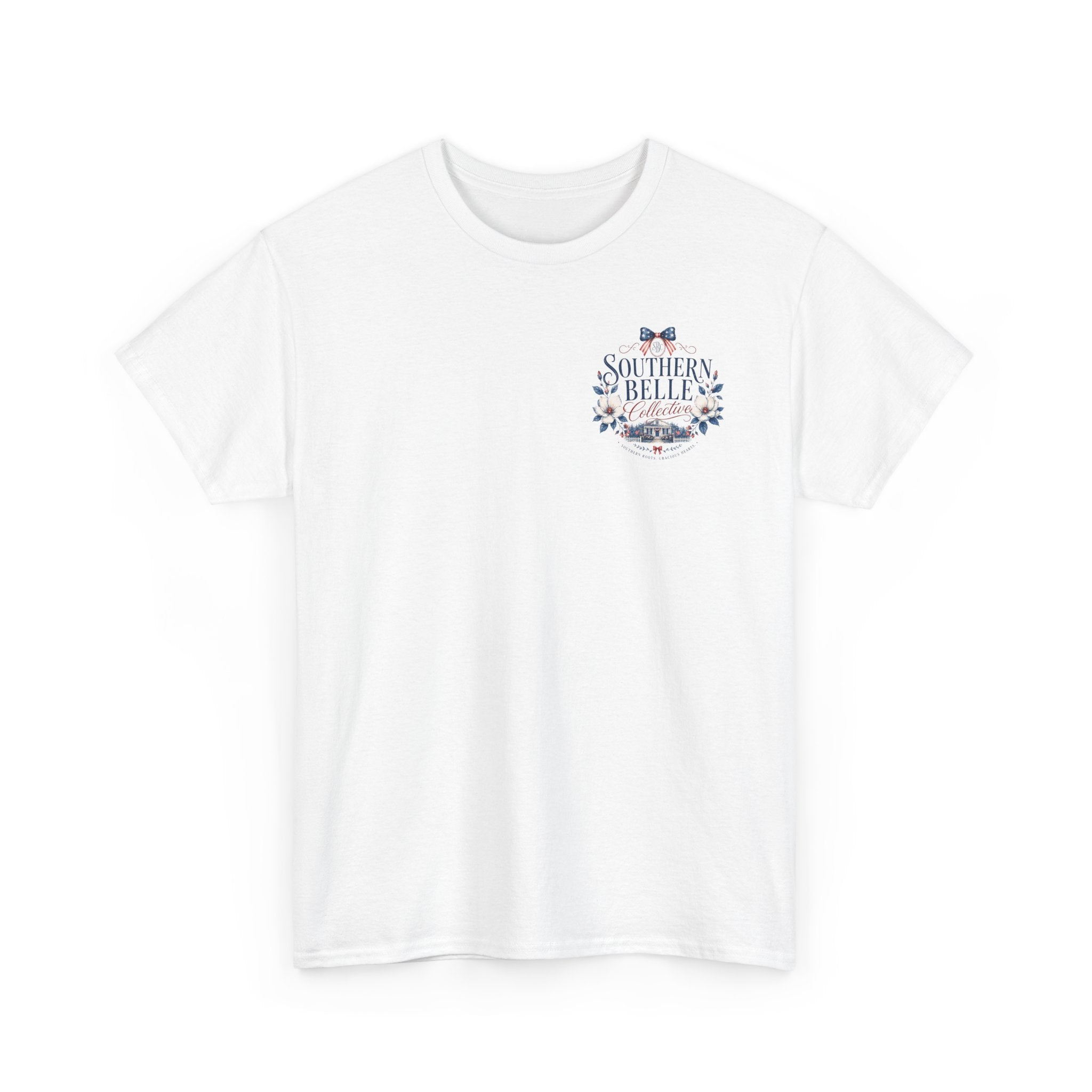 Stars Stripes and Sweet Tea Heavy Cotton Tee