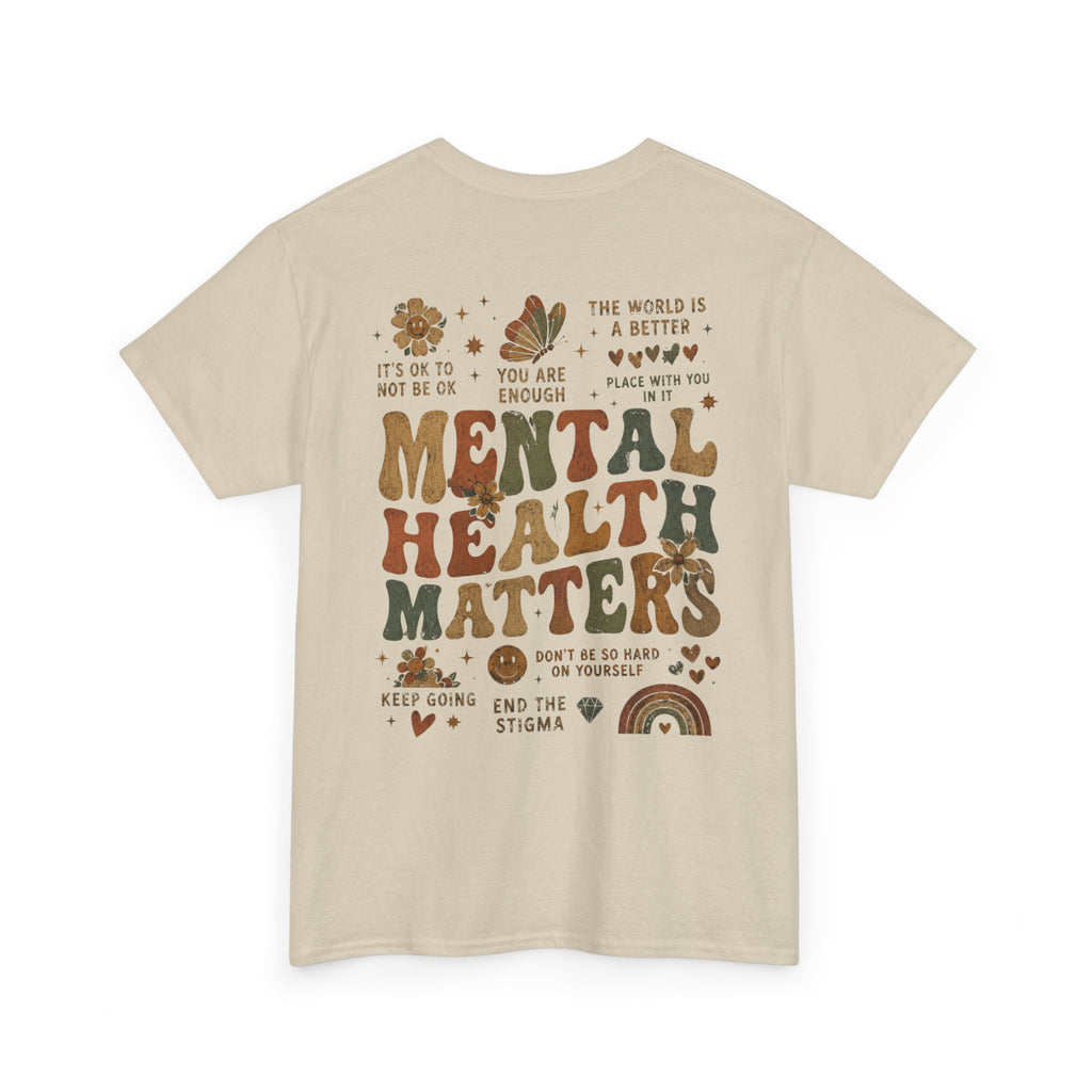 Mental Health Matters Heavy Cotton Tee