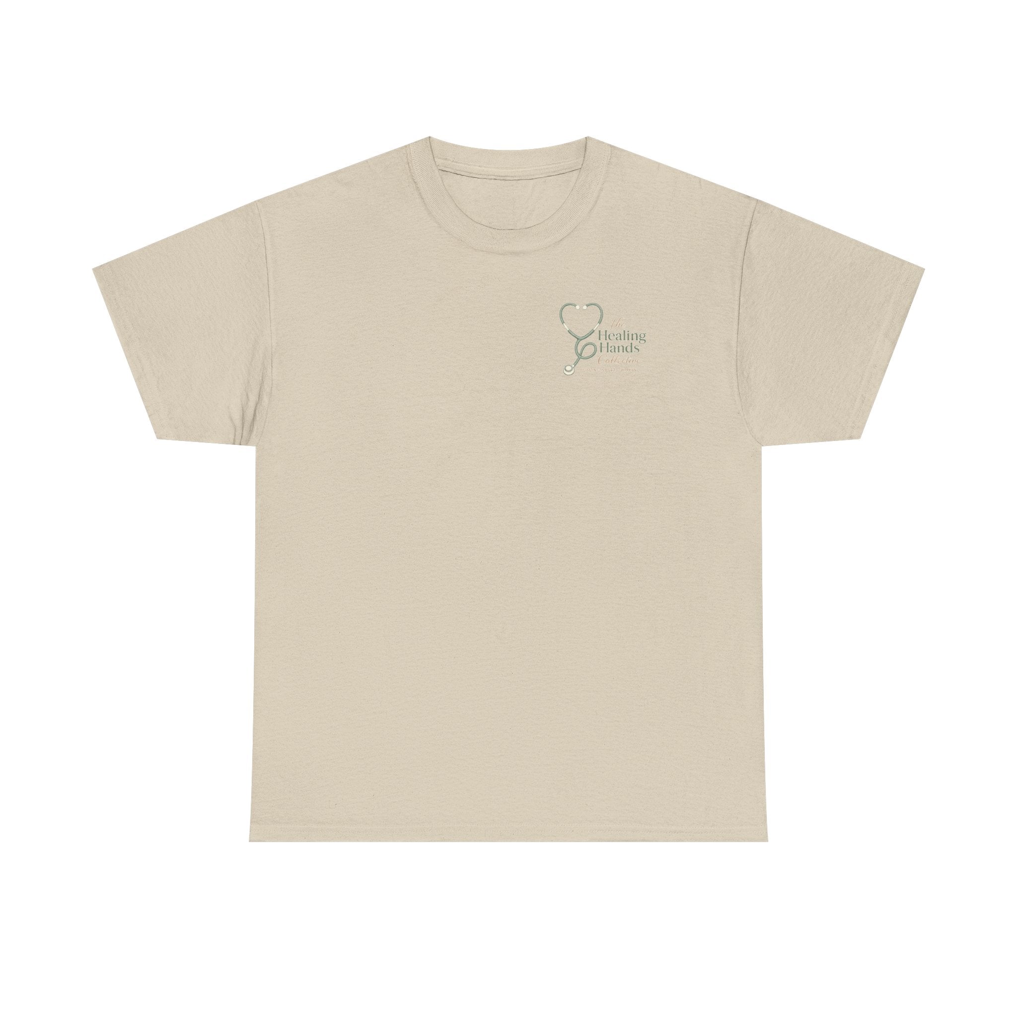 Fueled By Coffee and Care Heavy Cotton Tee