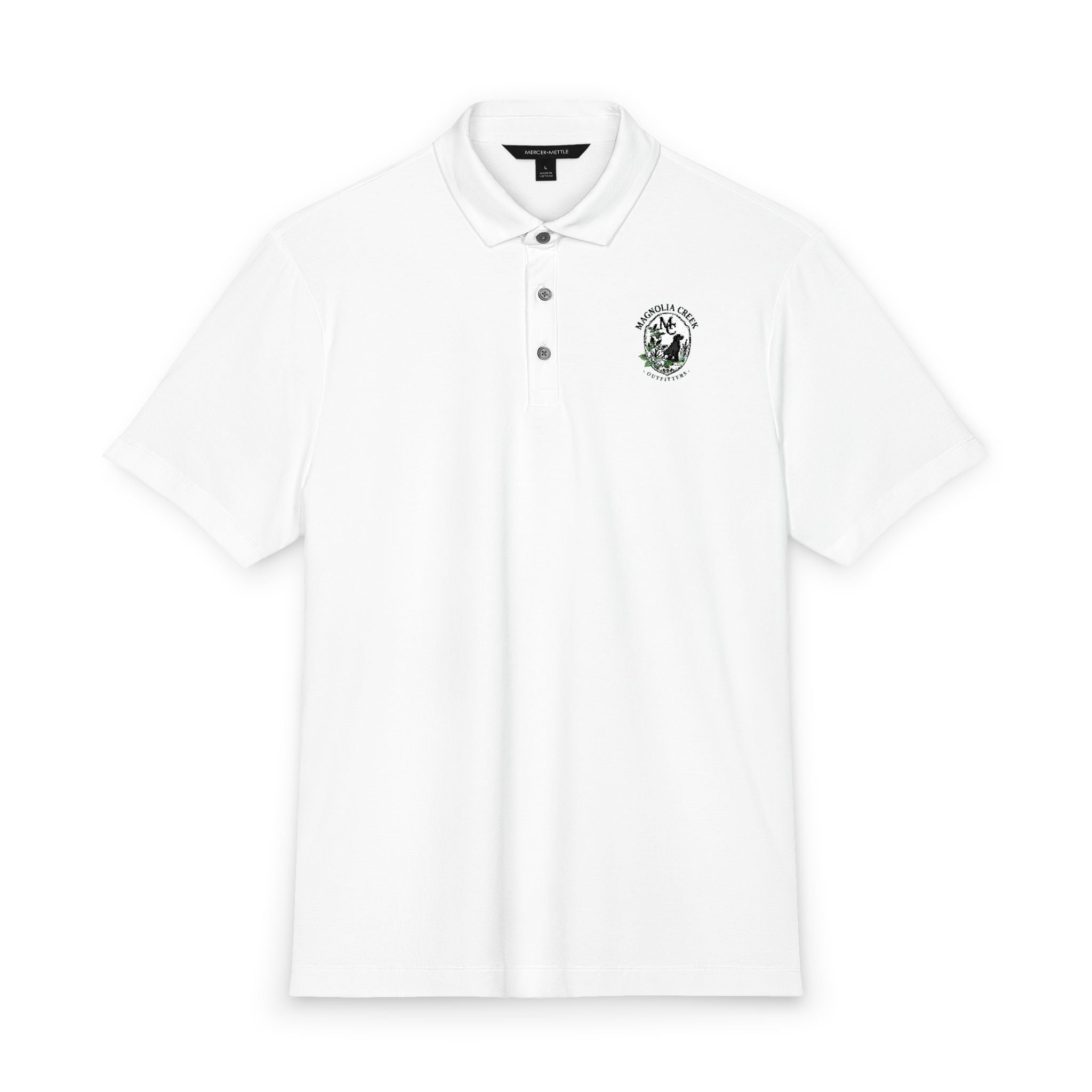 Magnolia Creek Men's Stretch Jersey Polo