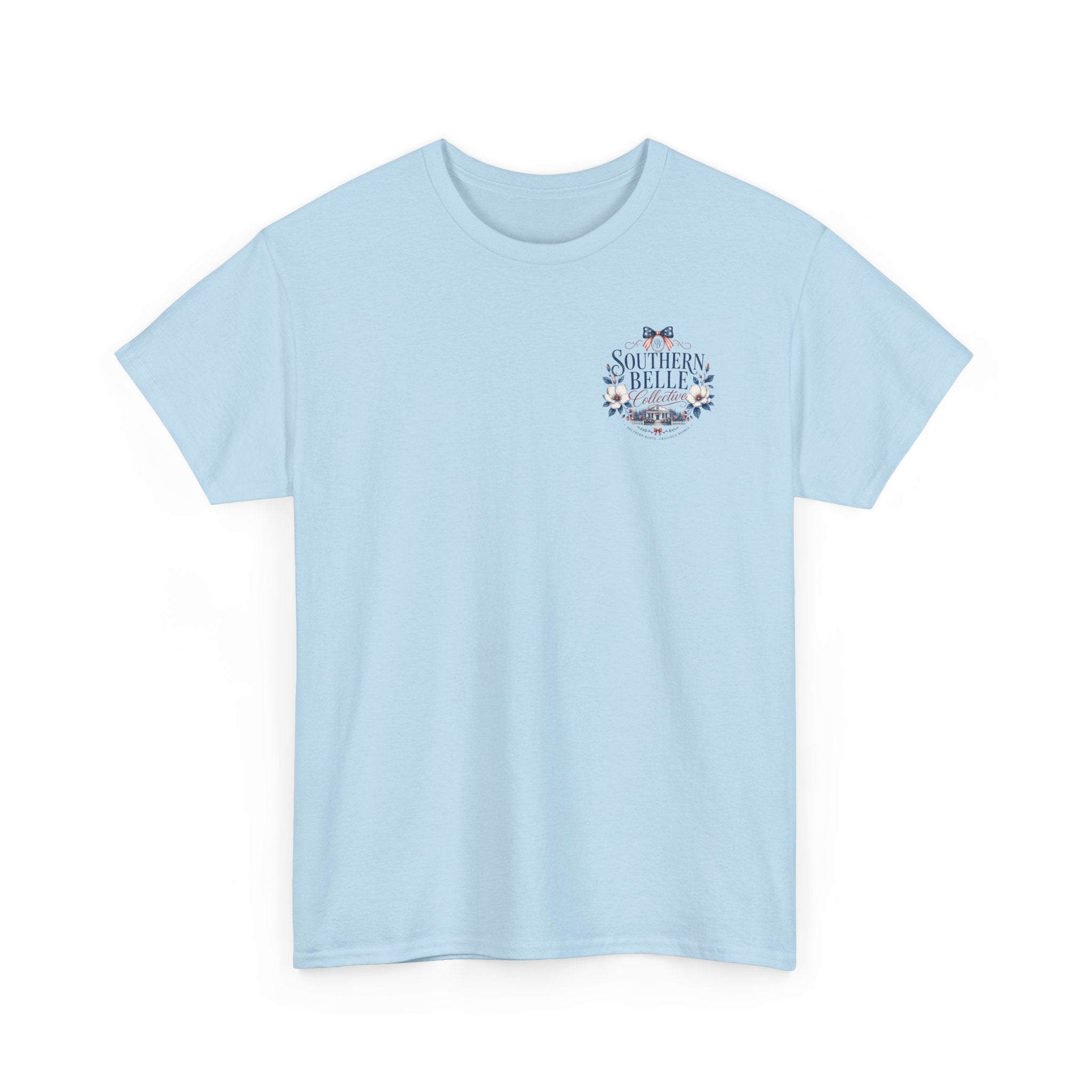 Red White & Quack Heavy Cotton Tee