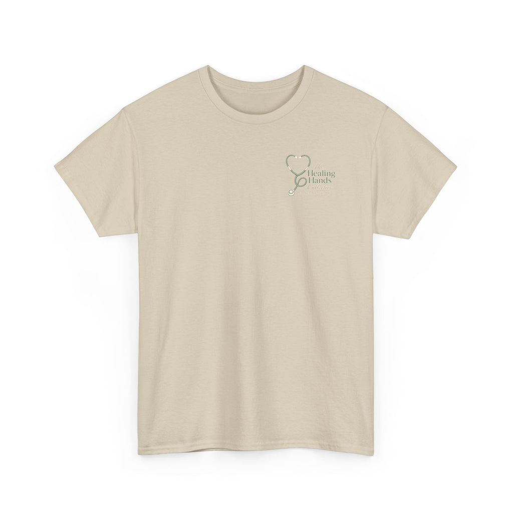 Fueled By Coffee and Care Heavy Cotton Tee