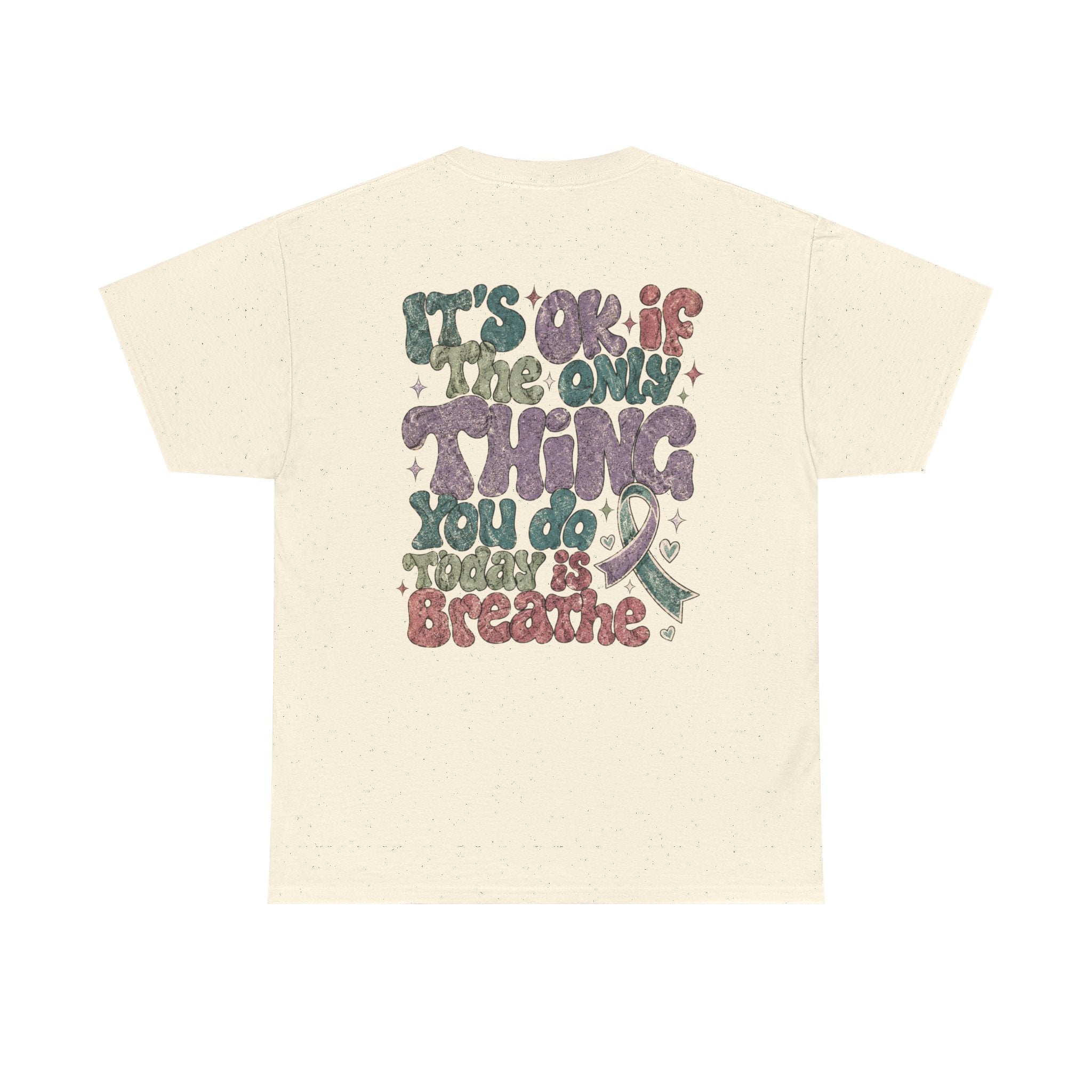 It Ok Breathe Heavy Cotton Tee