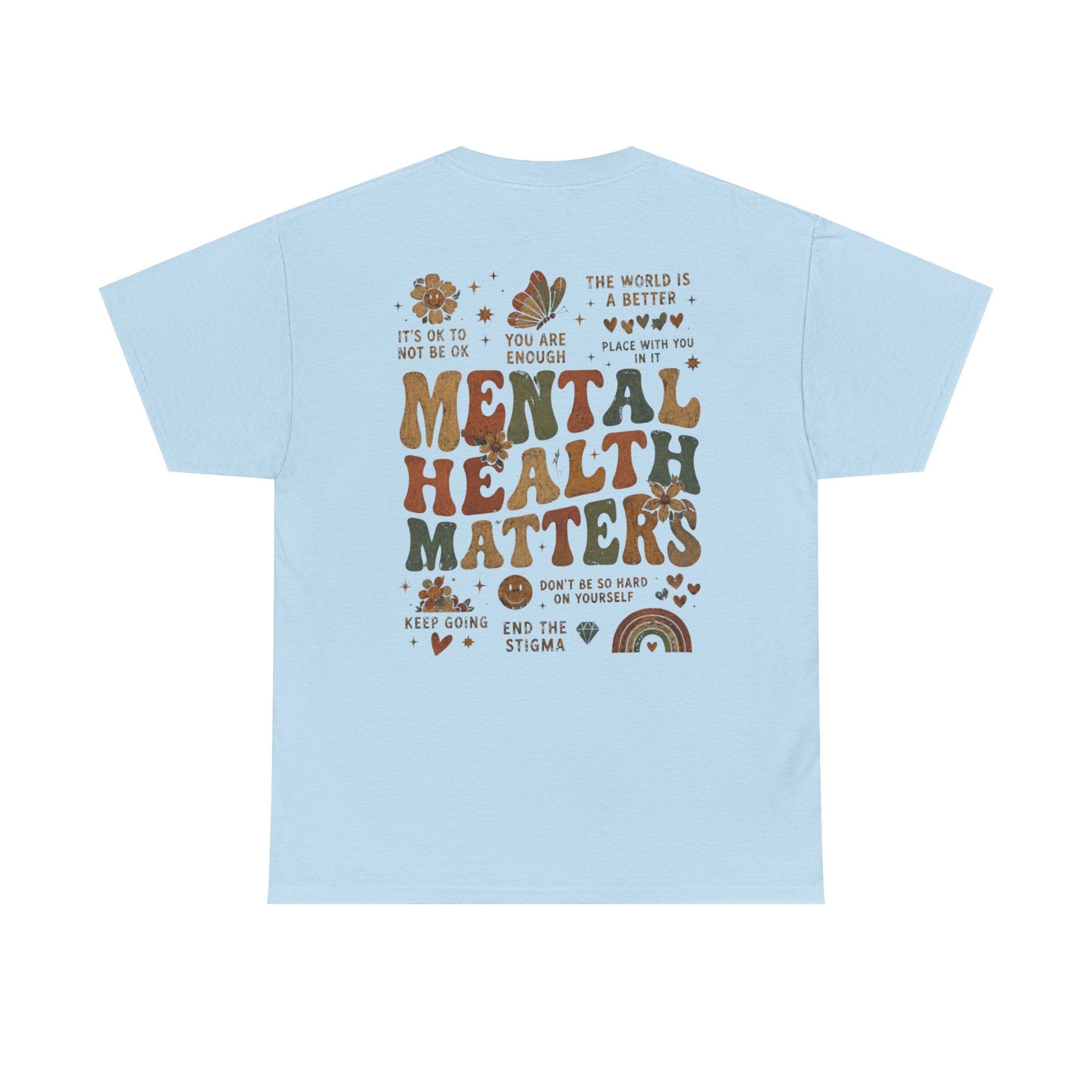 Mental Health Matters Heavy Cotton Tee
