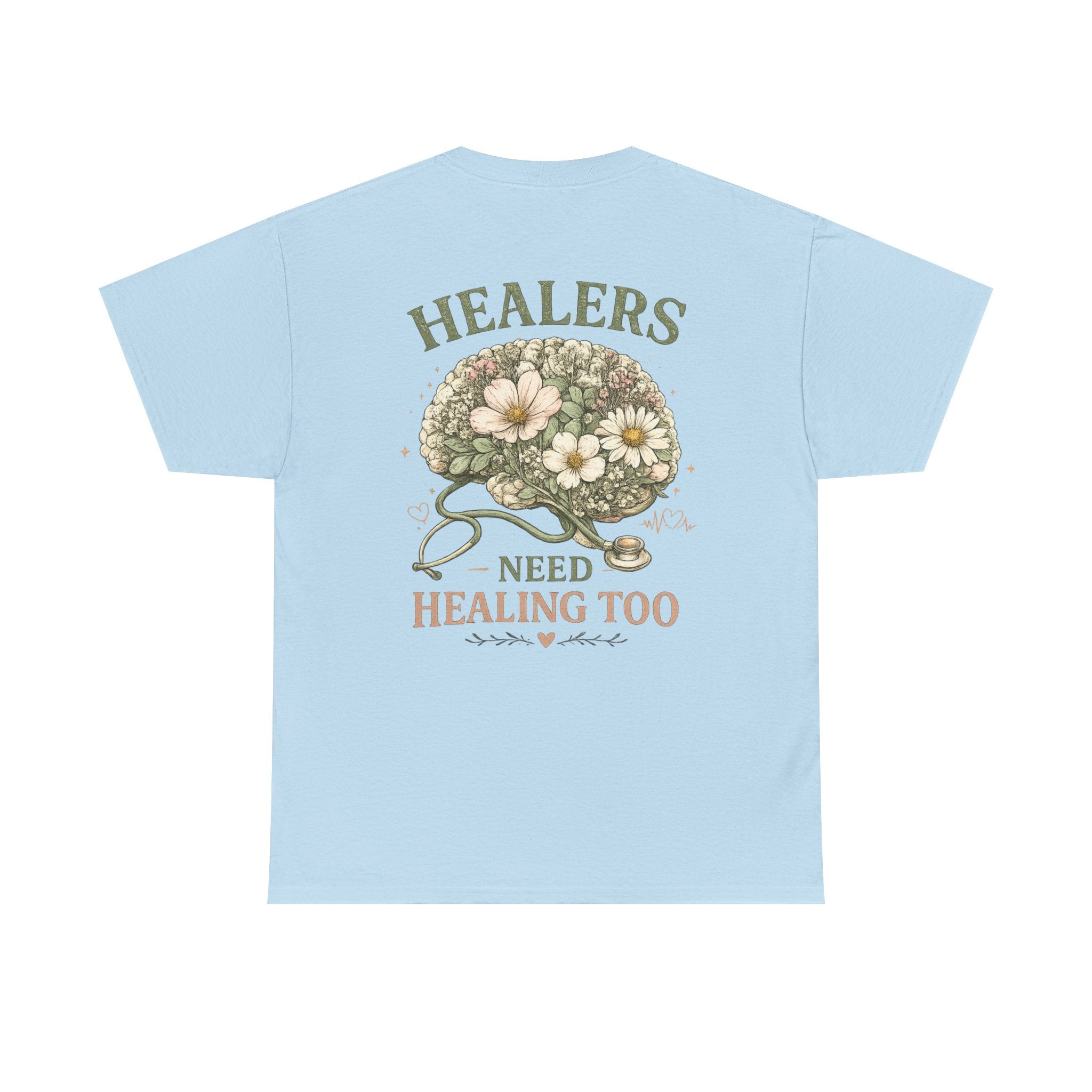 Healers Need Healing Heavy Cotton Tee