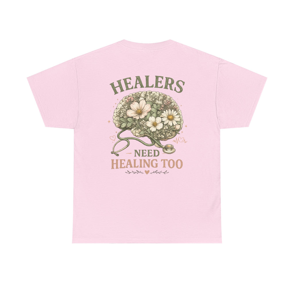 Healers Need Healing Heavy Cotton Tee