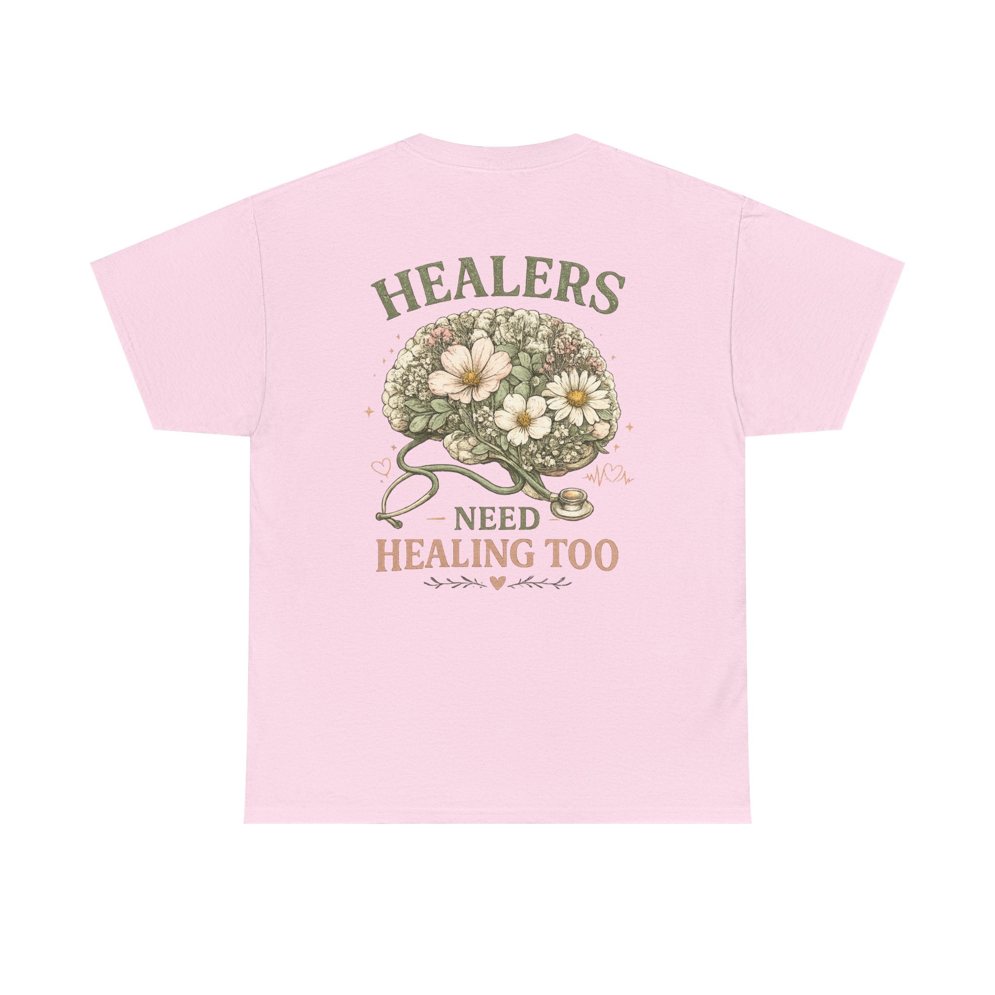 Healers Need Healing Heavy Cotton Tee